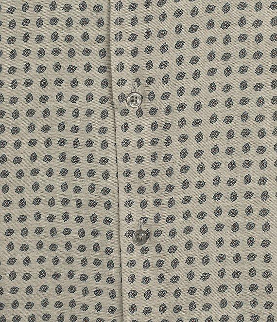 Cremieux Blue Label Chamonix Collection Medallion Print Long Sleeve Woven Shirt Product Image