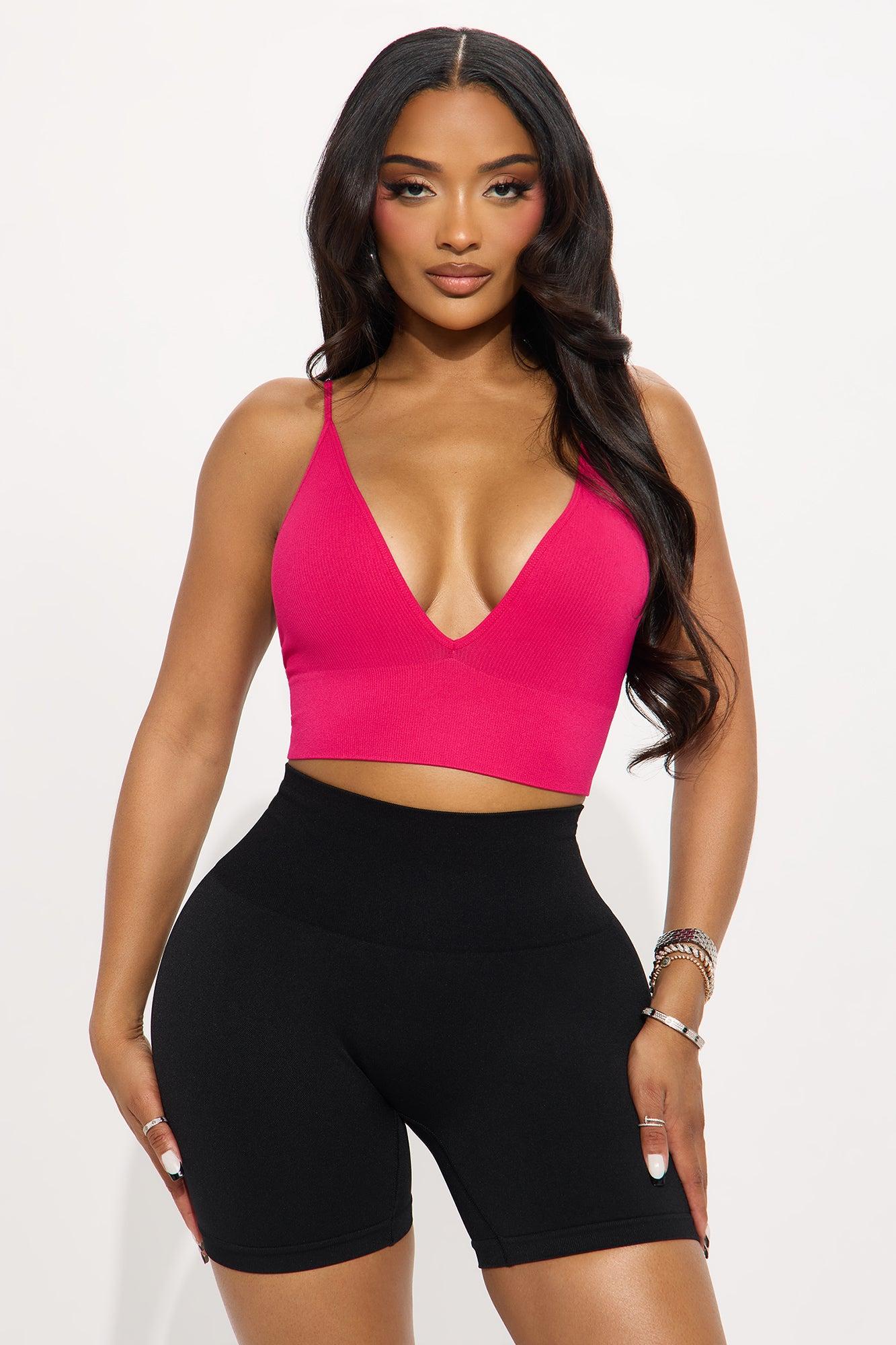 Everyday Seamless Bralette - Red Female Product Image