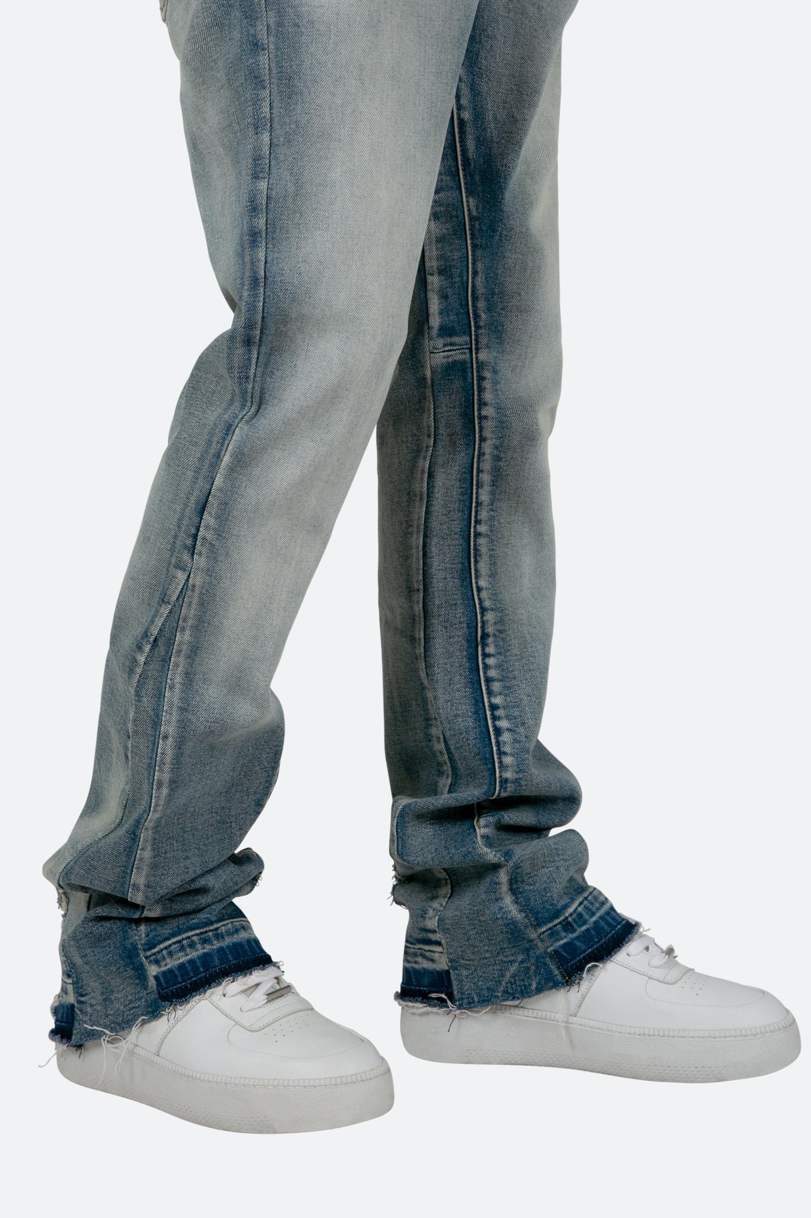 B484 Flare Denim - Blue Product Image