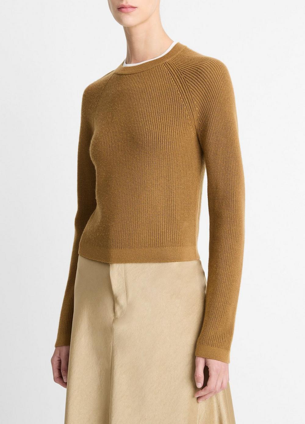 Wool-Cashmere Double-Neck Sweater Product Image