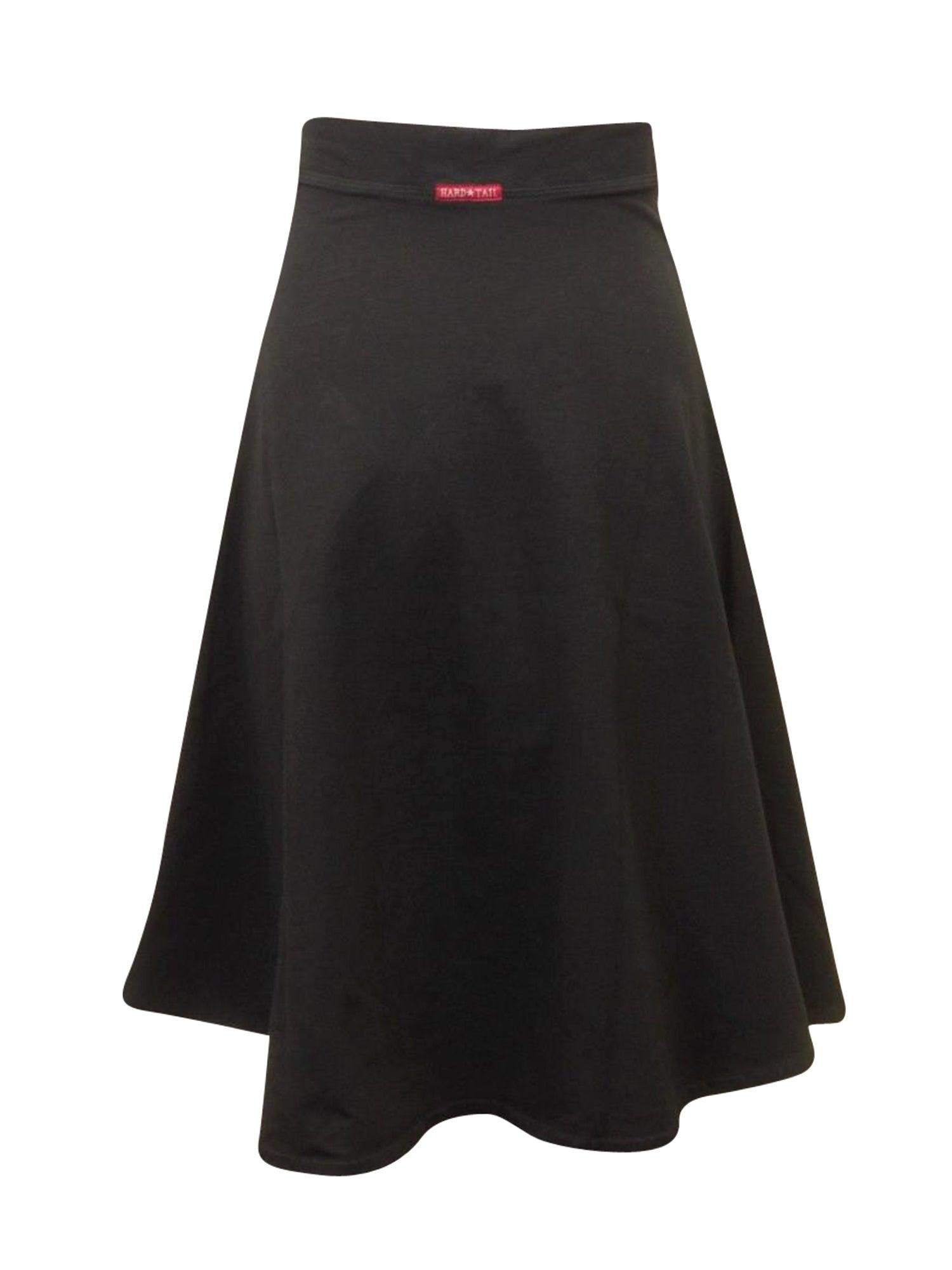 Hard Tail Easy Flare Knee Skirt W-646 Product Image