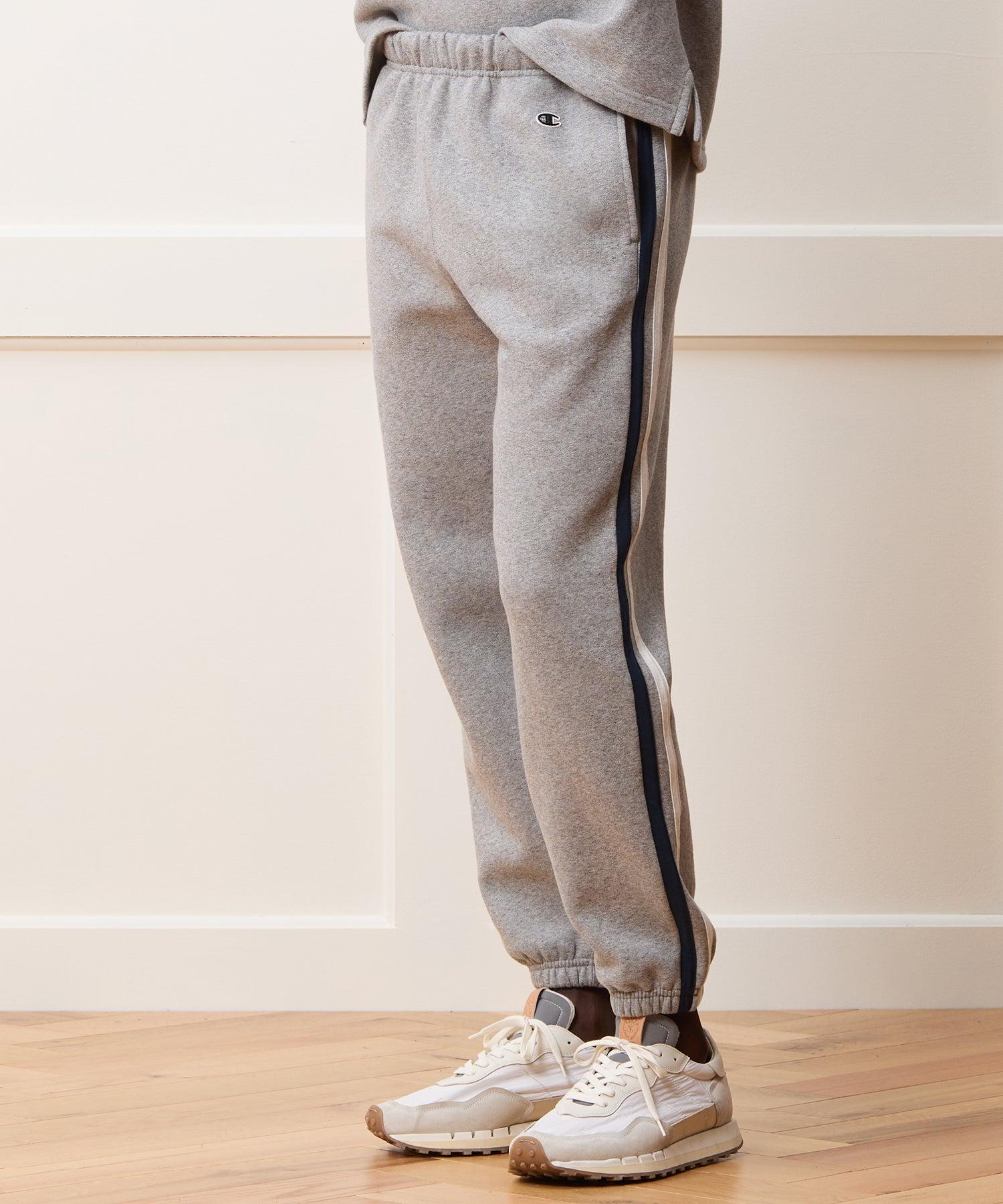 Champion Relaxed Fleece Striped Sweatpant Product Image