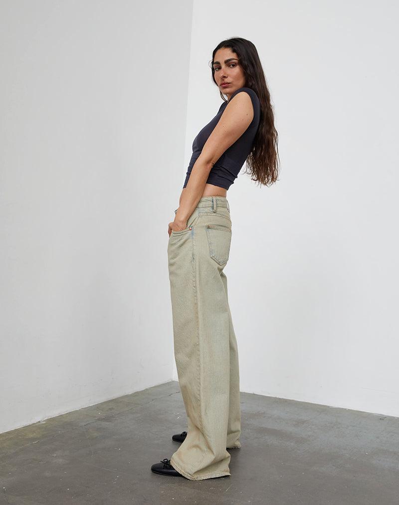 Low Rise Roomy Jeans in Desert Sand Wash Female Product Image