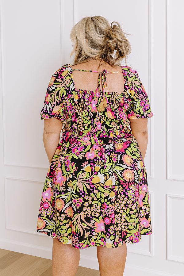 Wildflower Dreams Smocked Mini Dress Curves Product Image