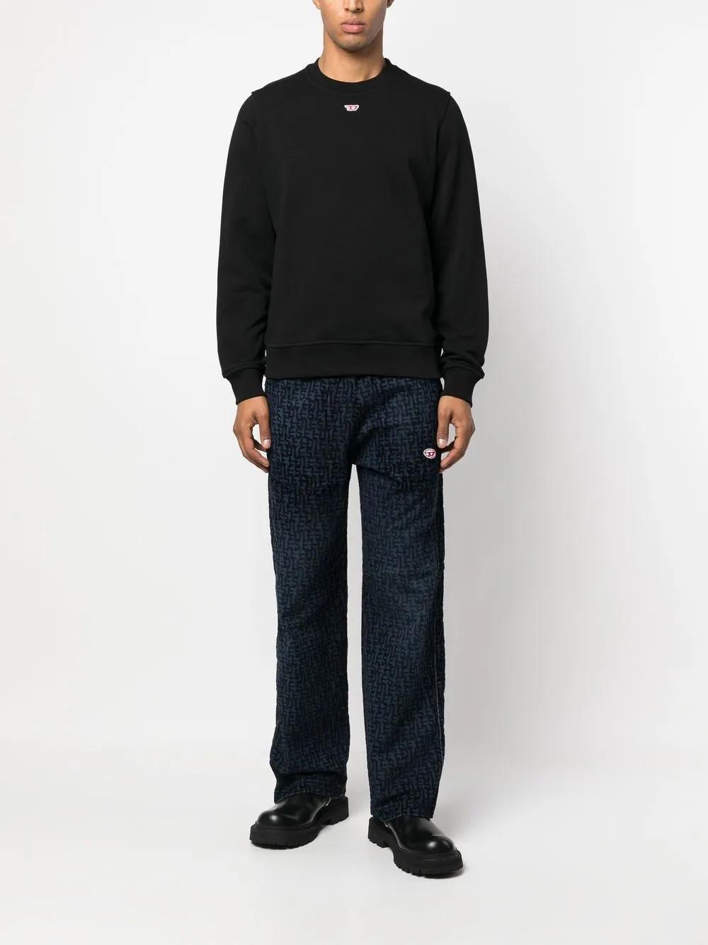 logo-patch detail sweatshirt Product Image