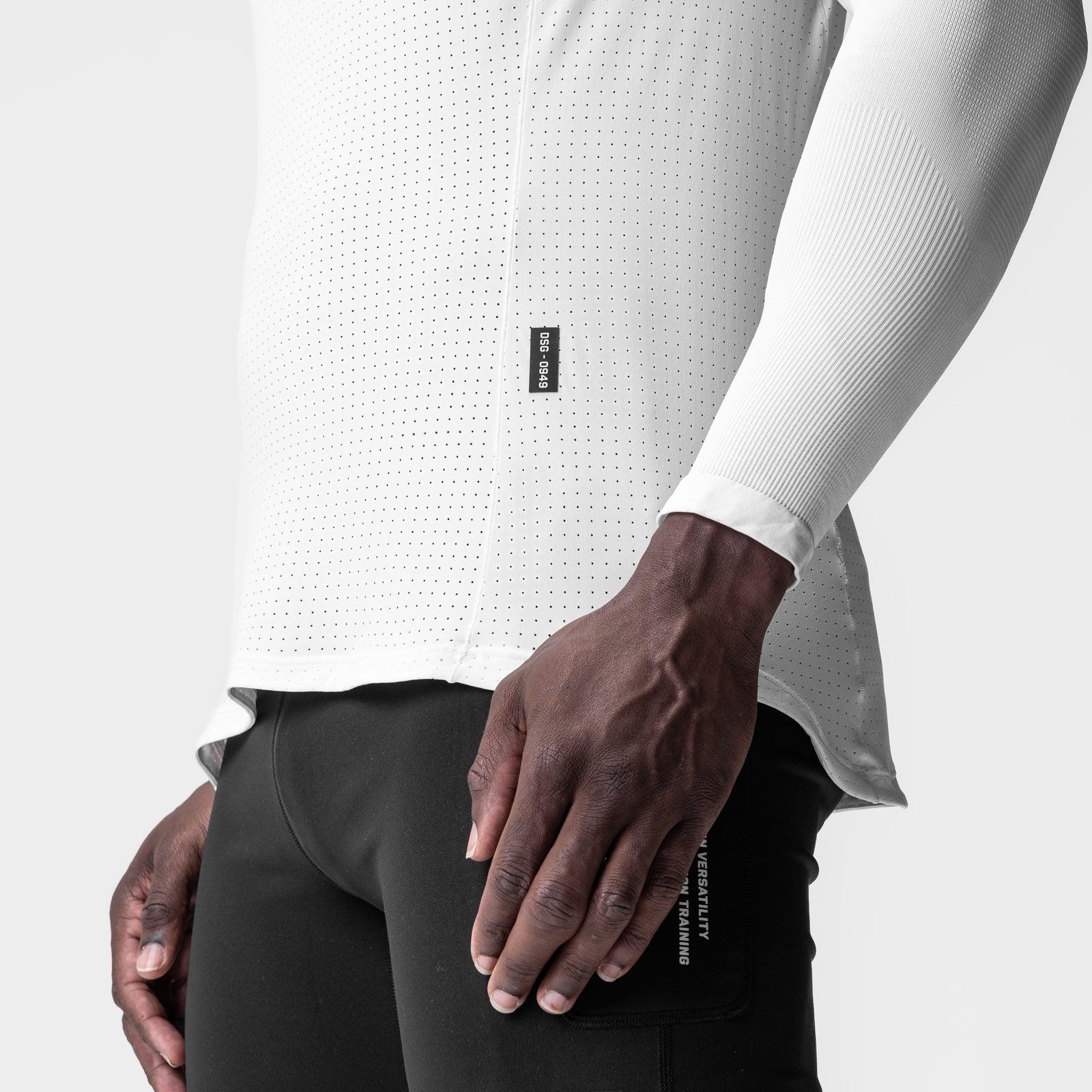 0949. Laser-Vent™ Singlet Tank - White Product Image