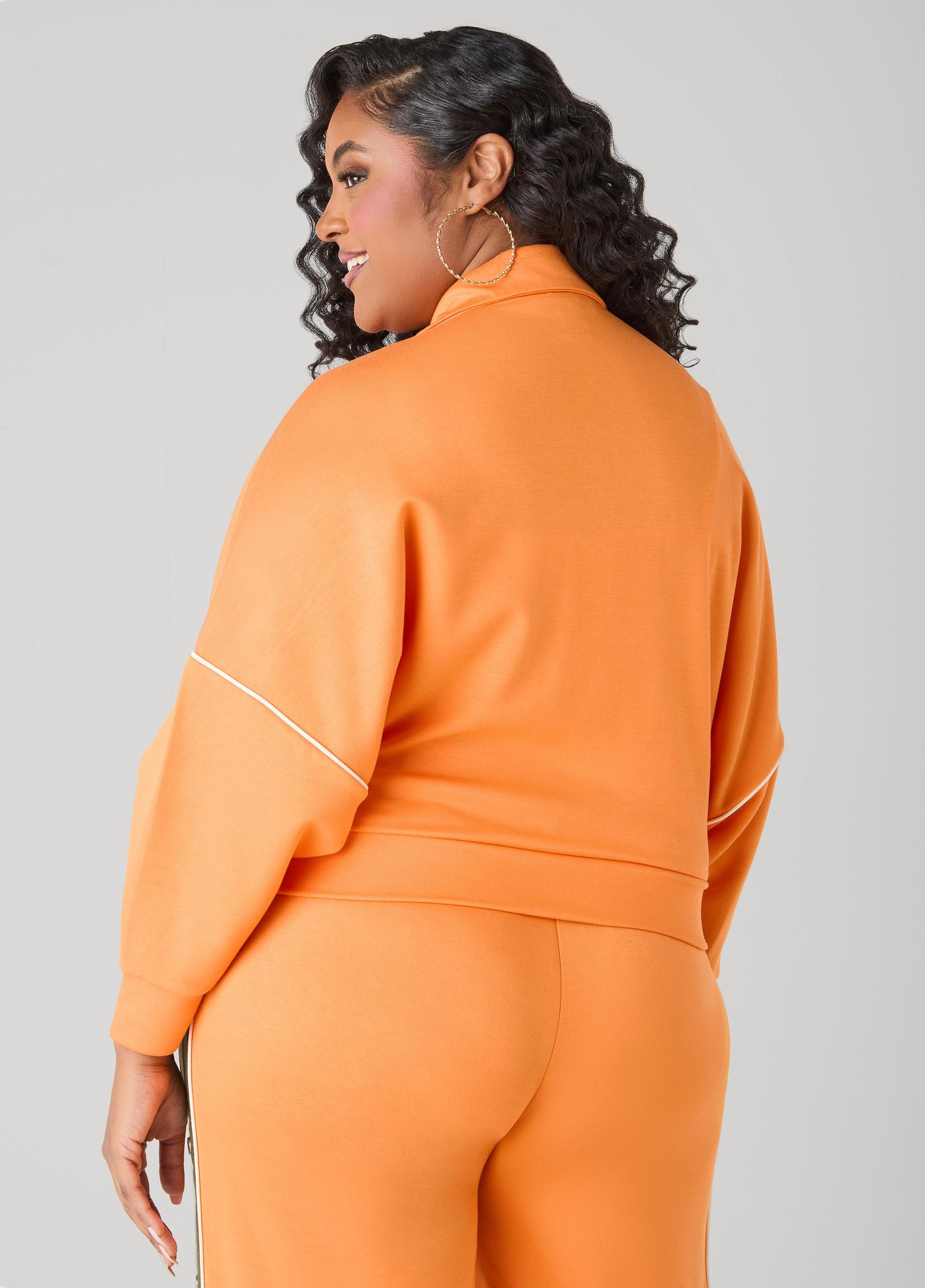 Piped Jersey Track Jacket Product Image