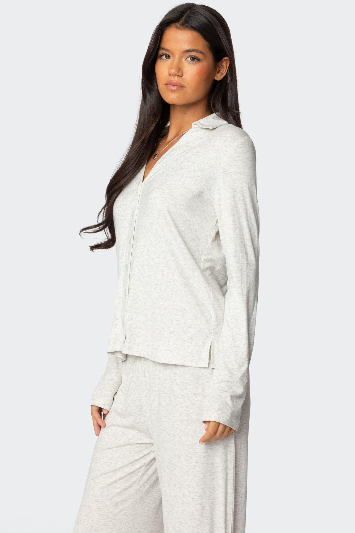 Justina Button Up Top Product Image