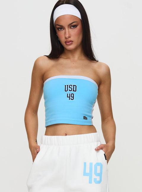 USD All Star Tube Top Blue Product Image
