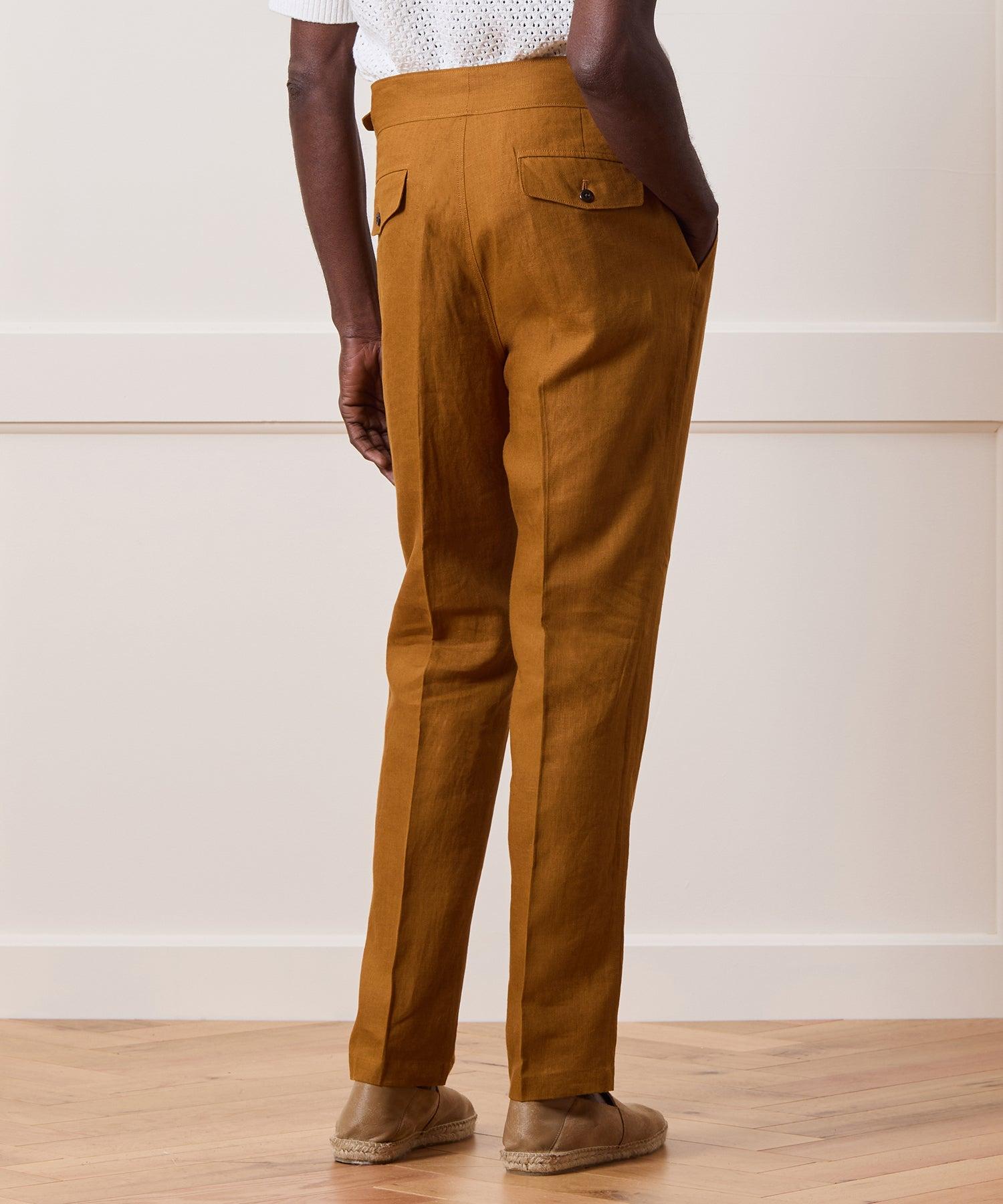 Irish Linen Gurkha Trouser Product Image