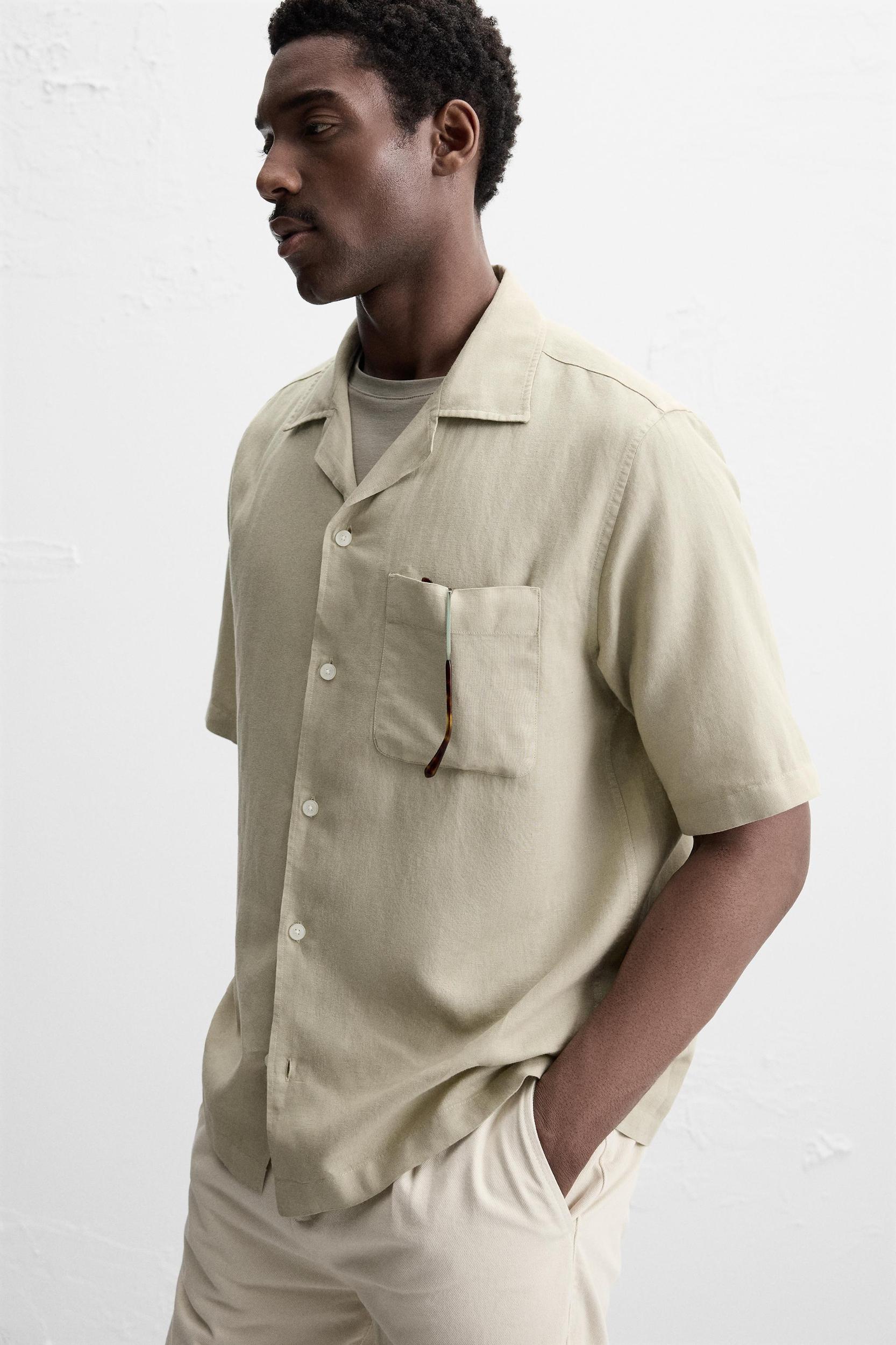 LINEN - COTTON SHIRT Product Image