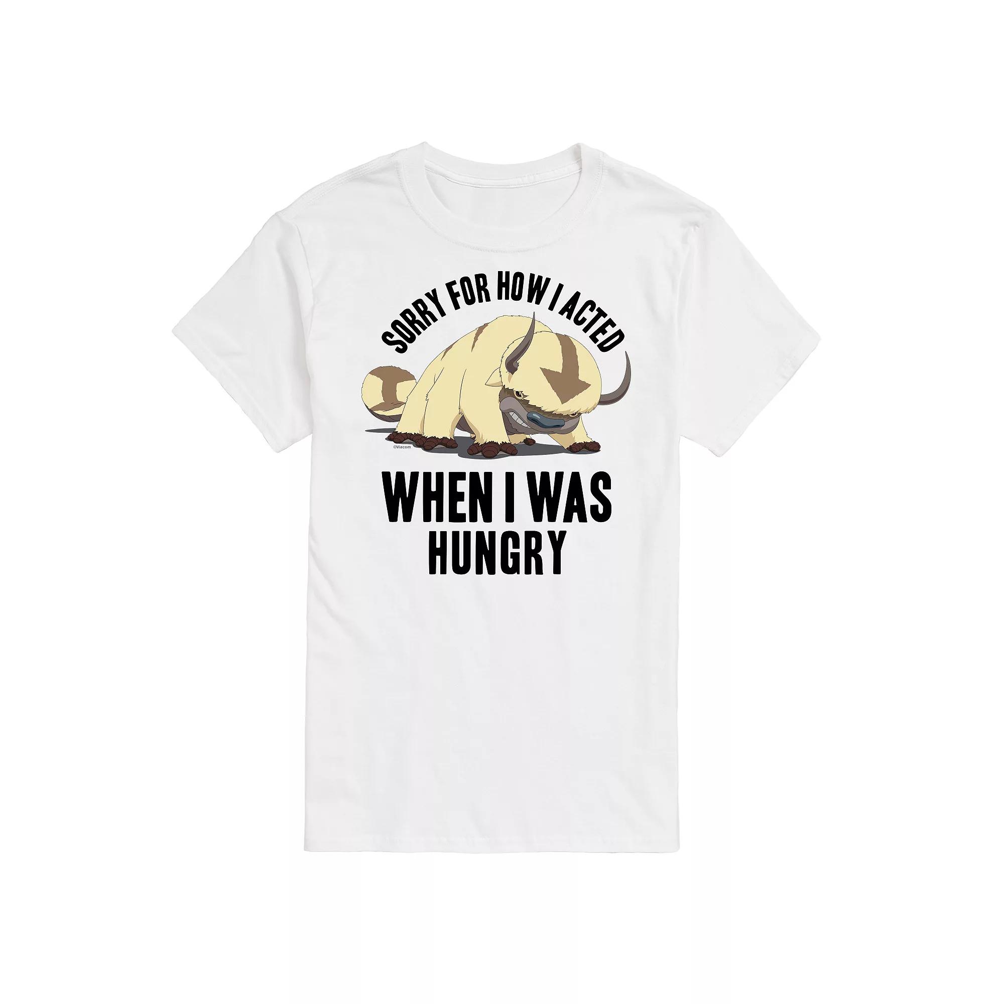 Big & Tall Avatar The Last Airbender Appa Sorry Graphic Tee, Men's,  Product Image