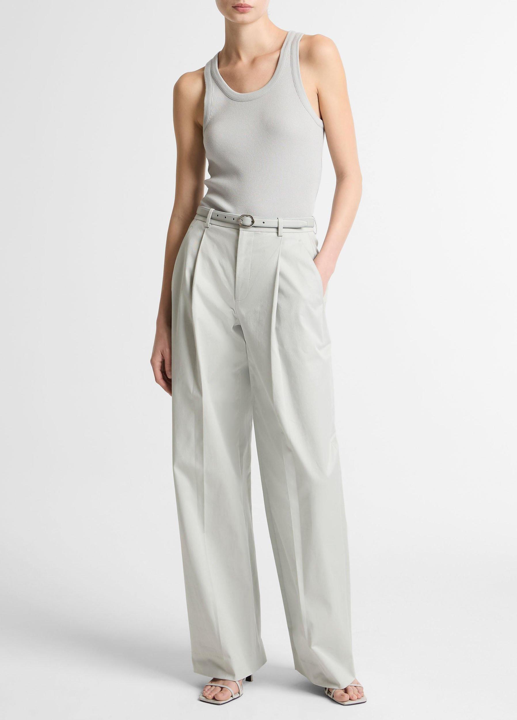 Ribbed Scoop-Neck Tank Product Image