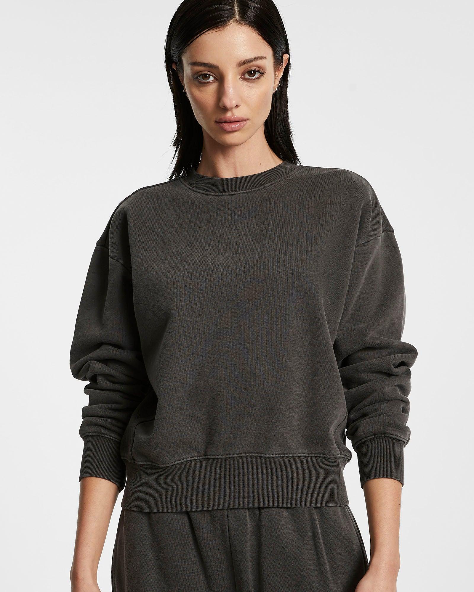 3 X 4 KLASSIC CREW CHARCOAL Female Product Image