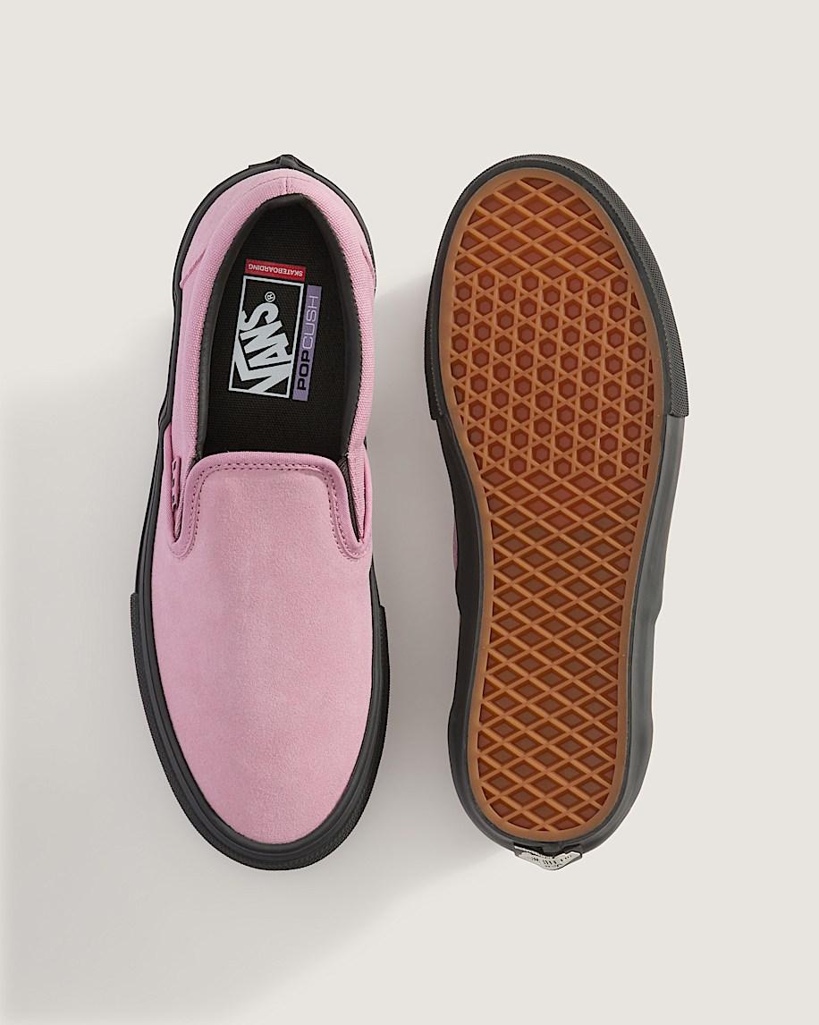 Skate Slip-On Shoe in Pink / Black| Vans US Product Image