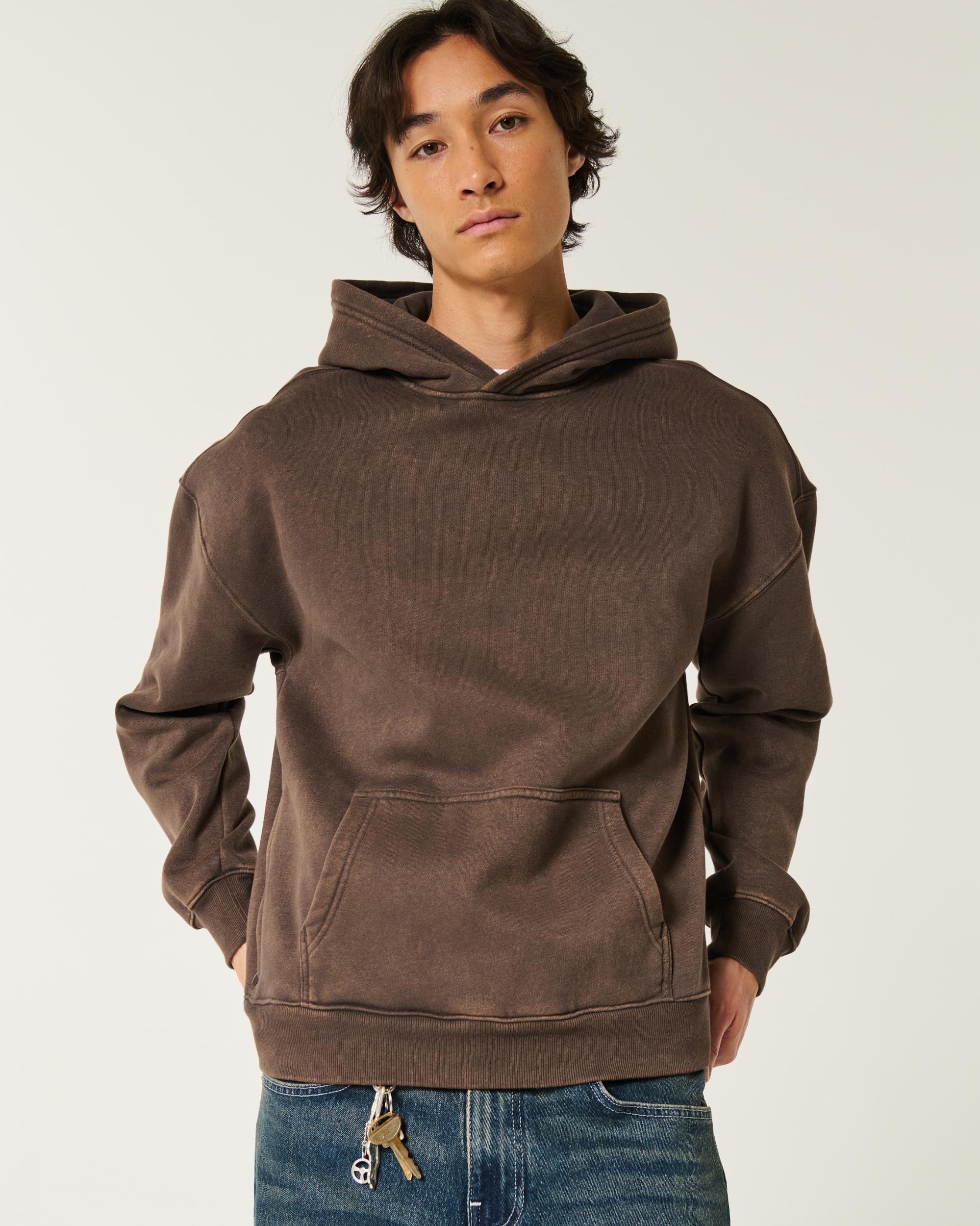 Boxy Washed Hoodie Product Image