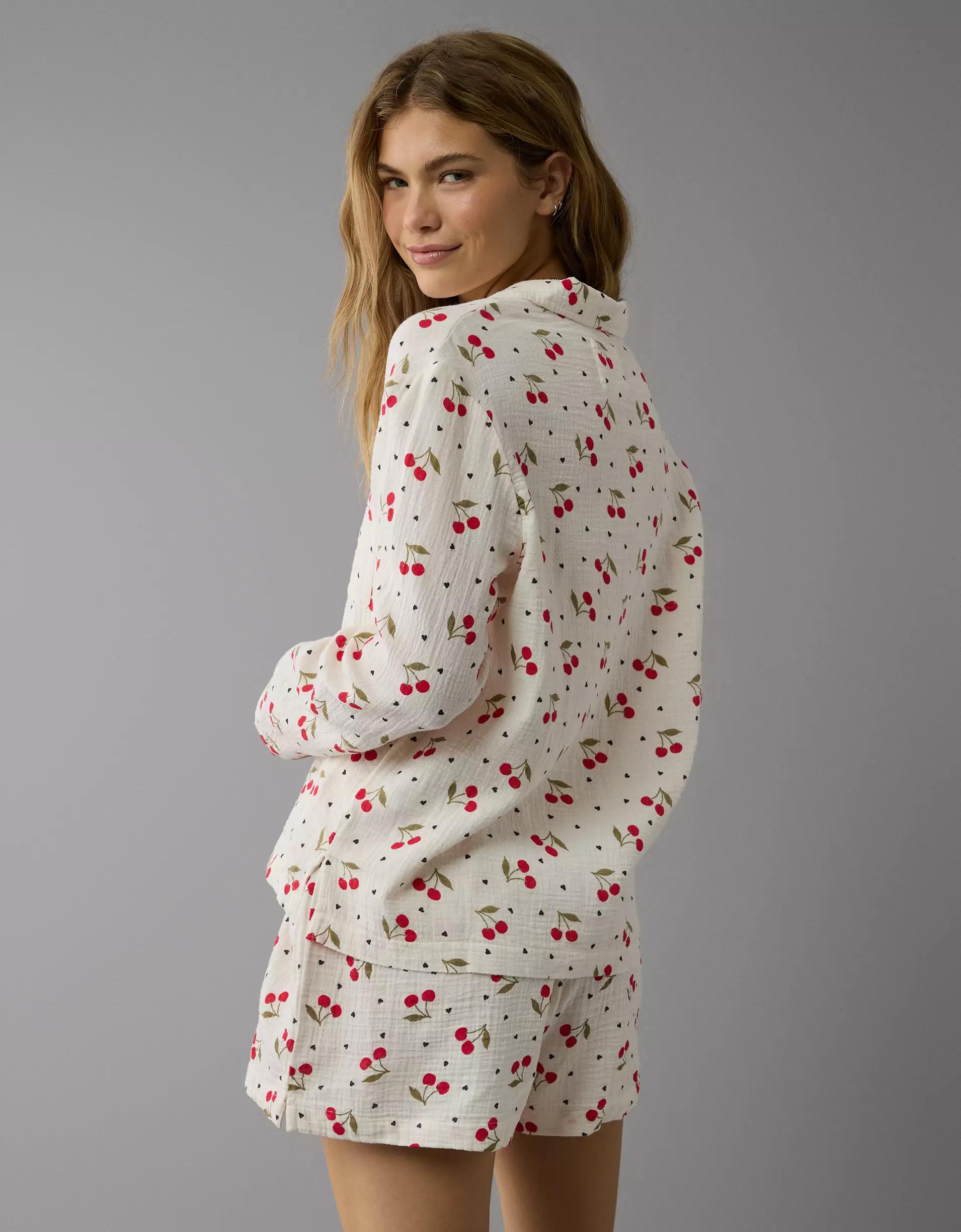AE Cotton Gauze Pajama Set Product Image
