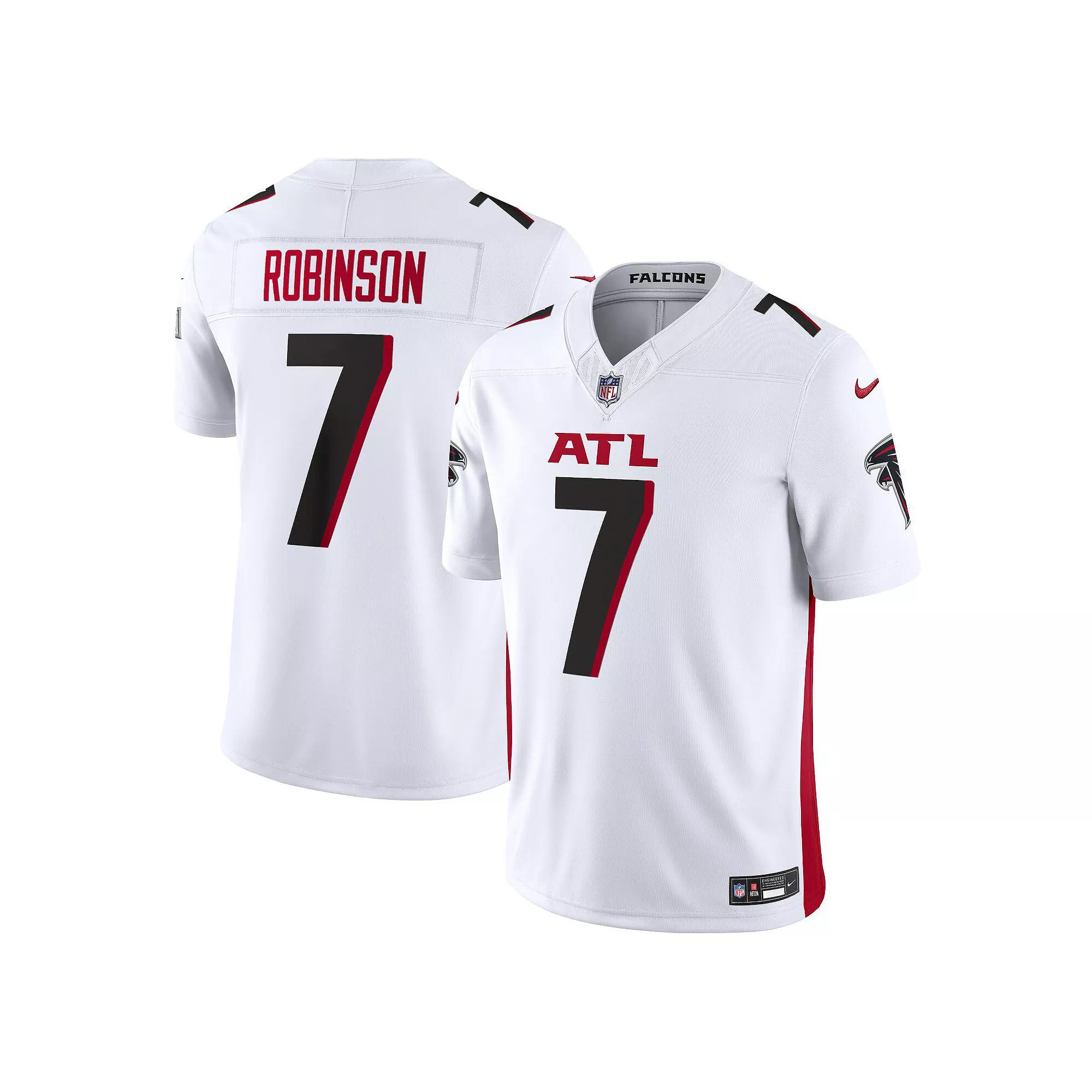 Men's Nike Bijan Robinson White Atlanta Falcons Vapor F.U.S.E. Limited Jersey,  Product Image
