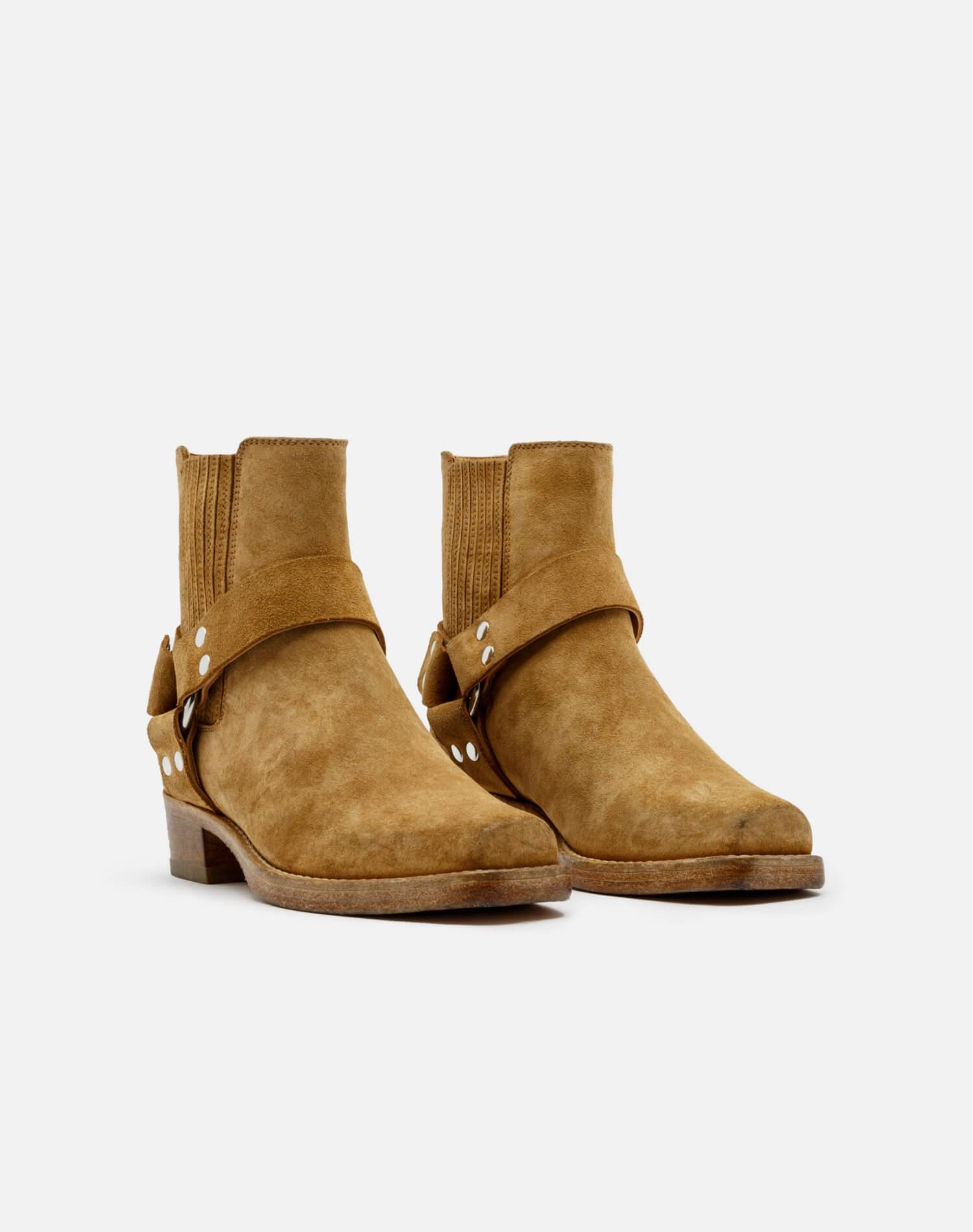 Cavalry Boot - Caramel Suede Female Product Image