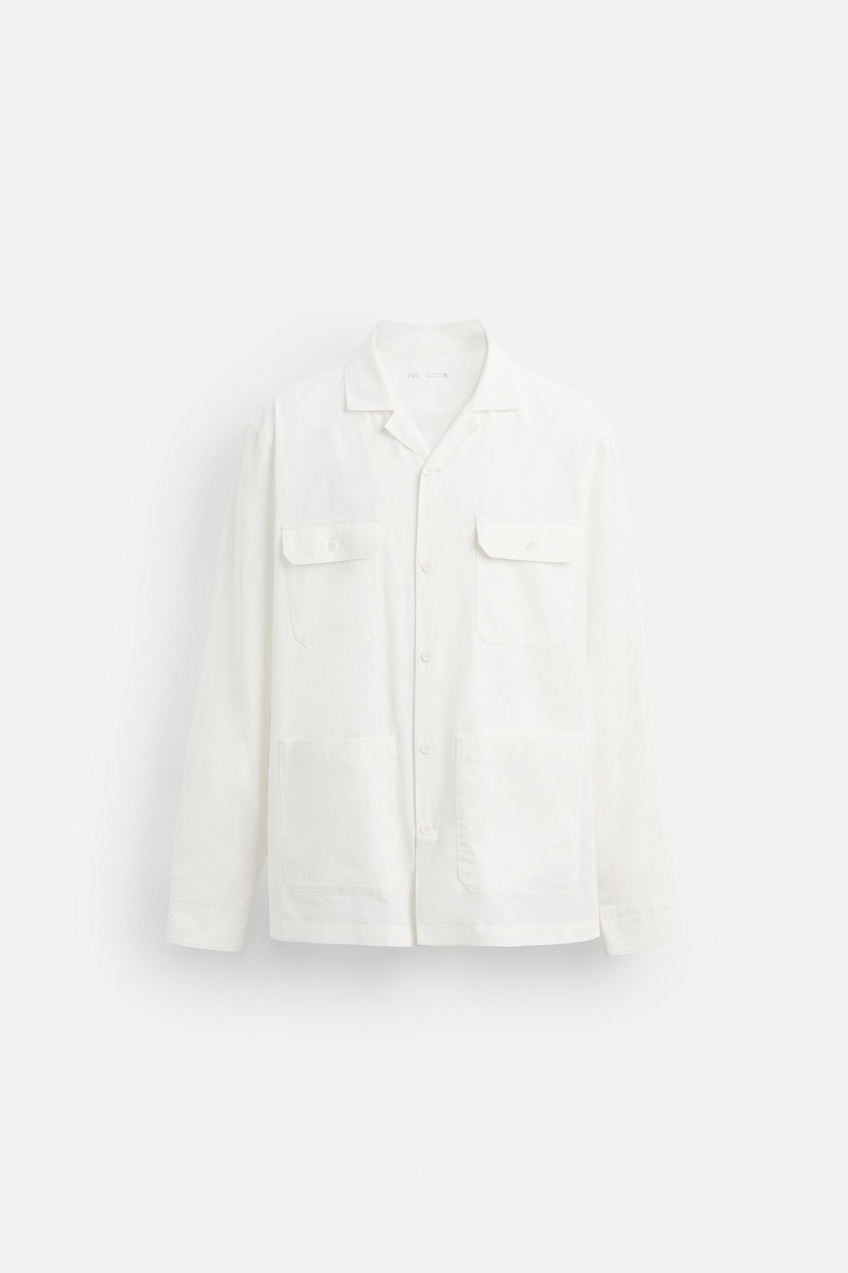 COTTON SHIRT WITH POCKETS Product Image