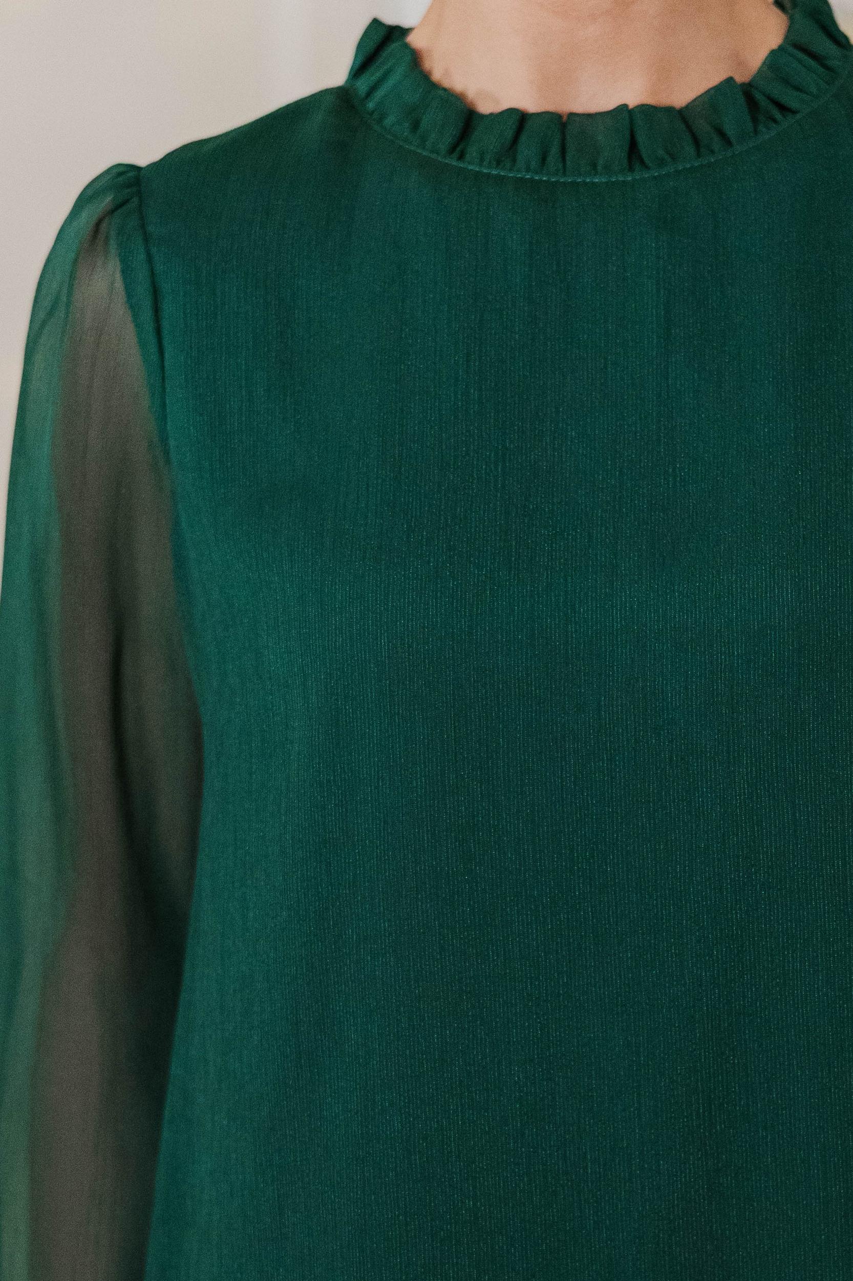 Dream Of The Day Emerald Blouse Female Product Image