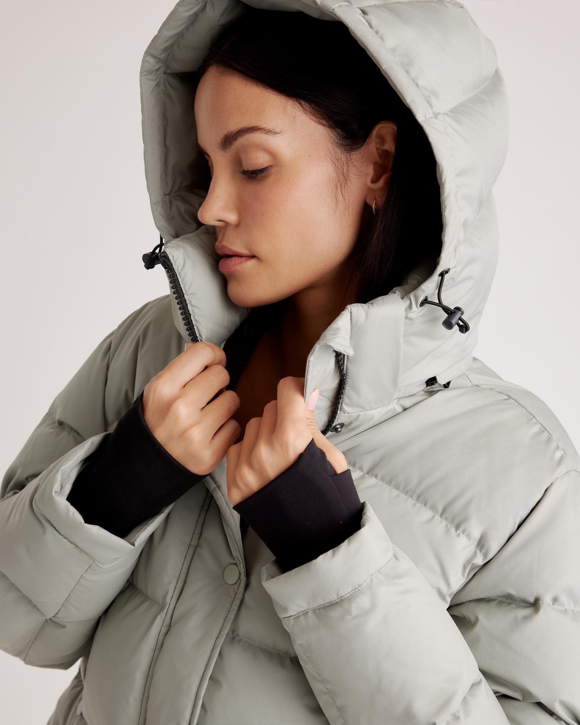 Quince | Women's Responsible Down Cropped Puffer Jacket Recycled Polyester Product Image