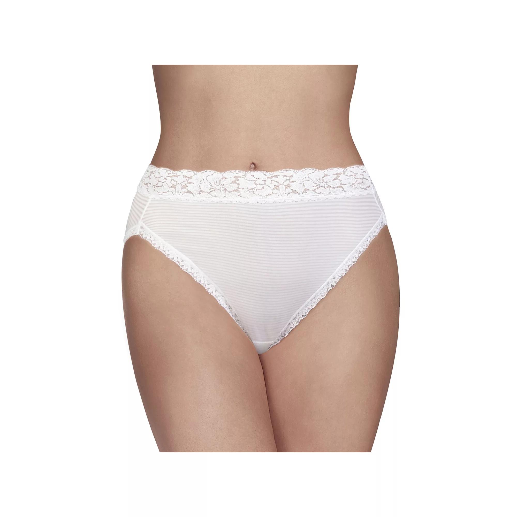 Women's Vanity Fair Lingerie® Flattering Lace Hi-Cut Panty 13280,  Product Image