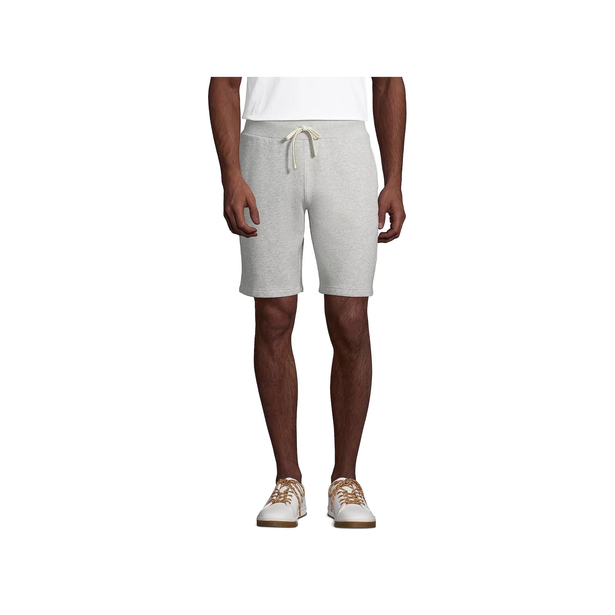 Big & Tall Lands' End Serious Sweats Shorts, Men's,  Product Image