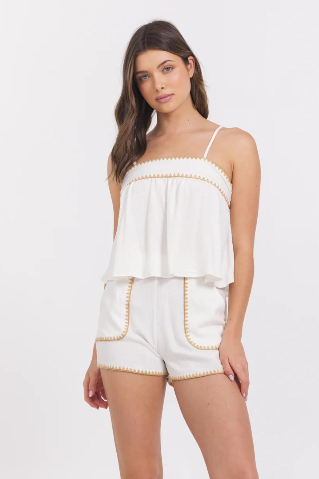 Stitch Detail Top Product Image