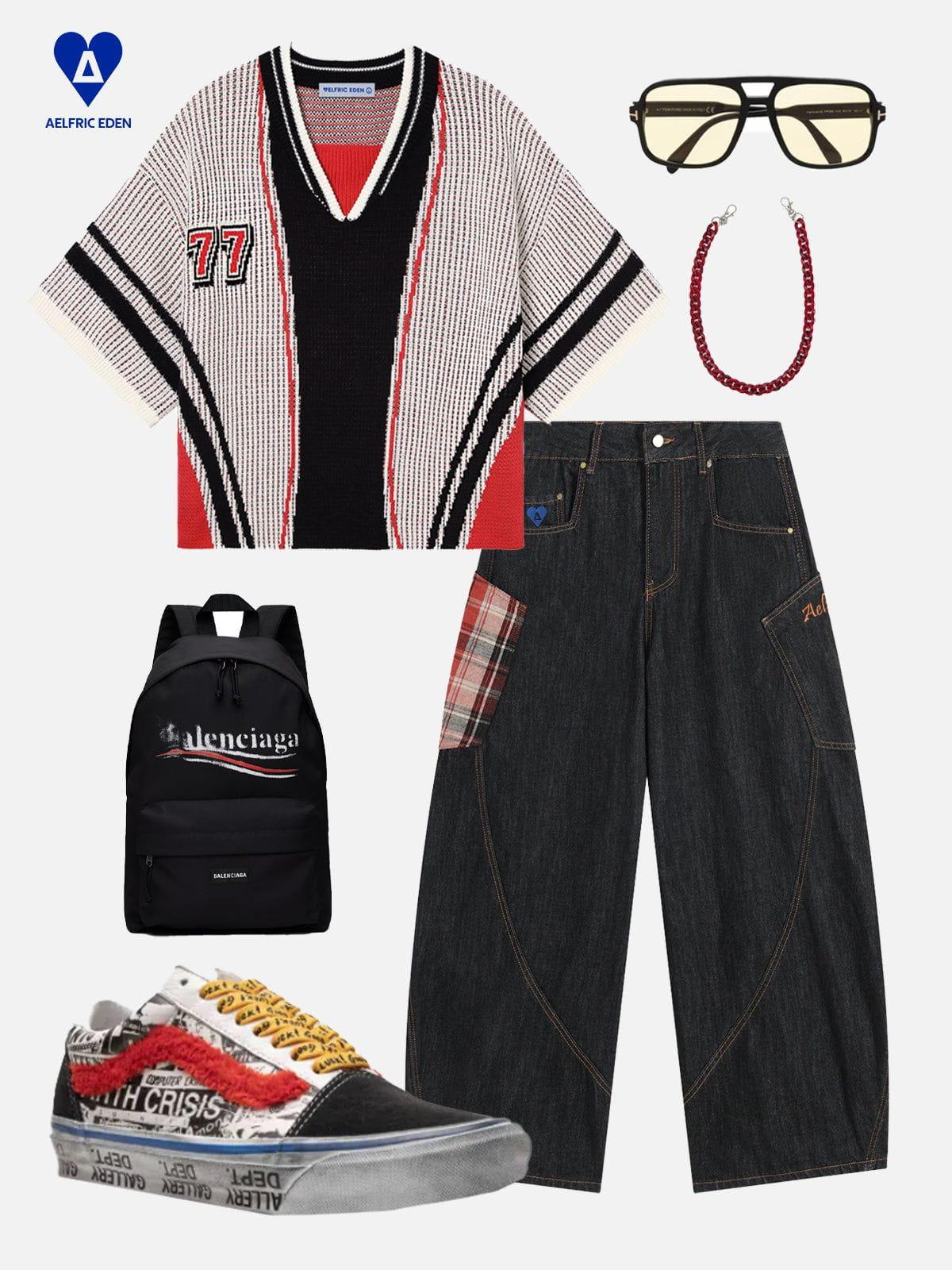 Aelfric Eden 77 V-Neck Knit Product Image