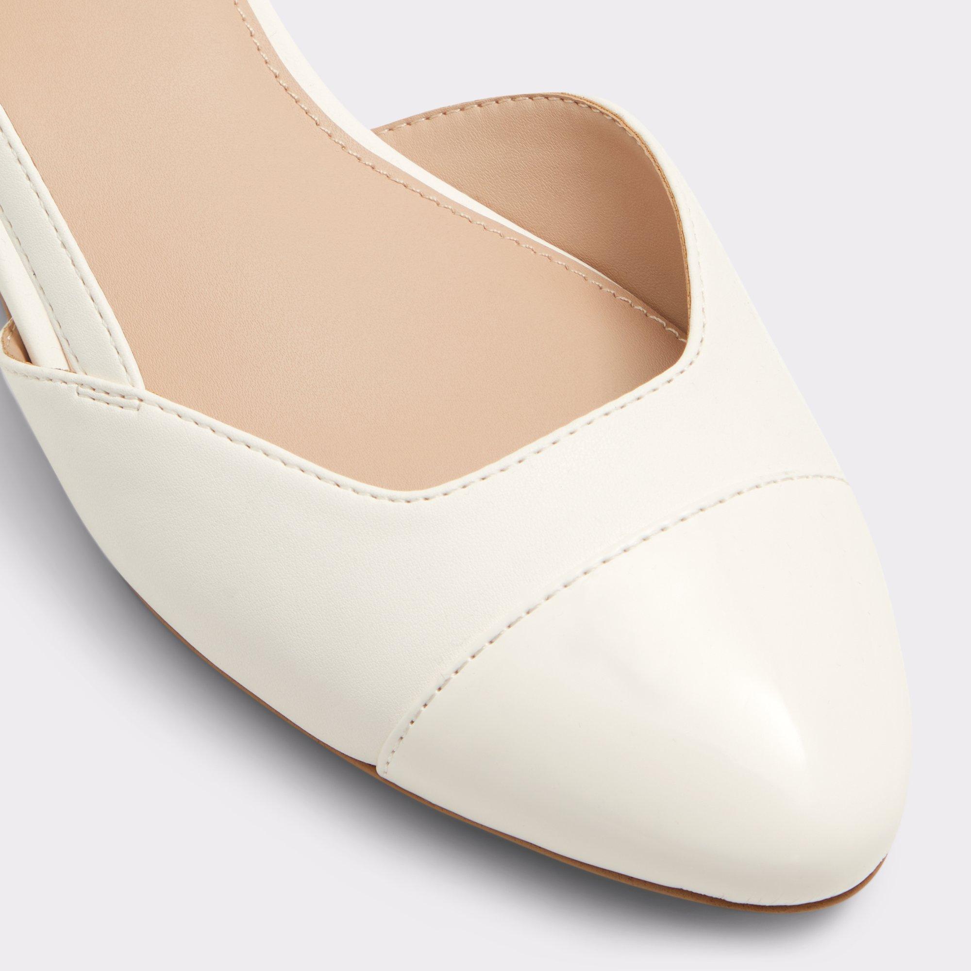 Clementinne White Women's Ballet Flats | ALDO US Product Image