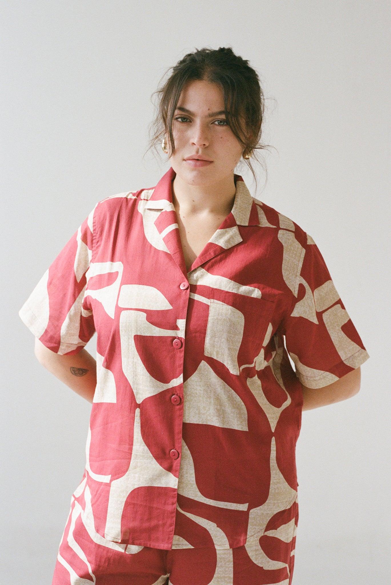 Luna Pant - Deco Sky Product Image