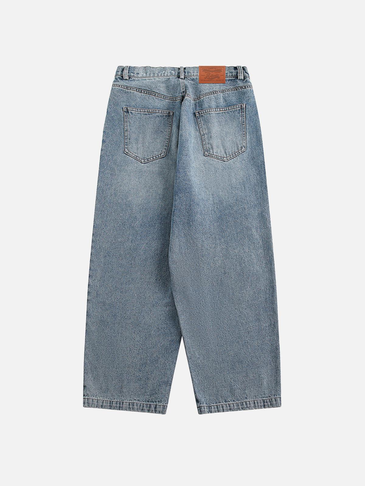 Aelfric Eden Block Patchwork Jeans Product Image