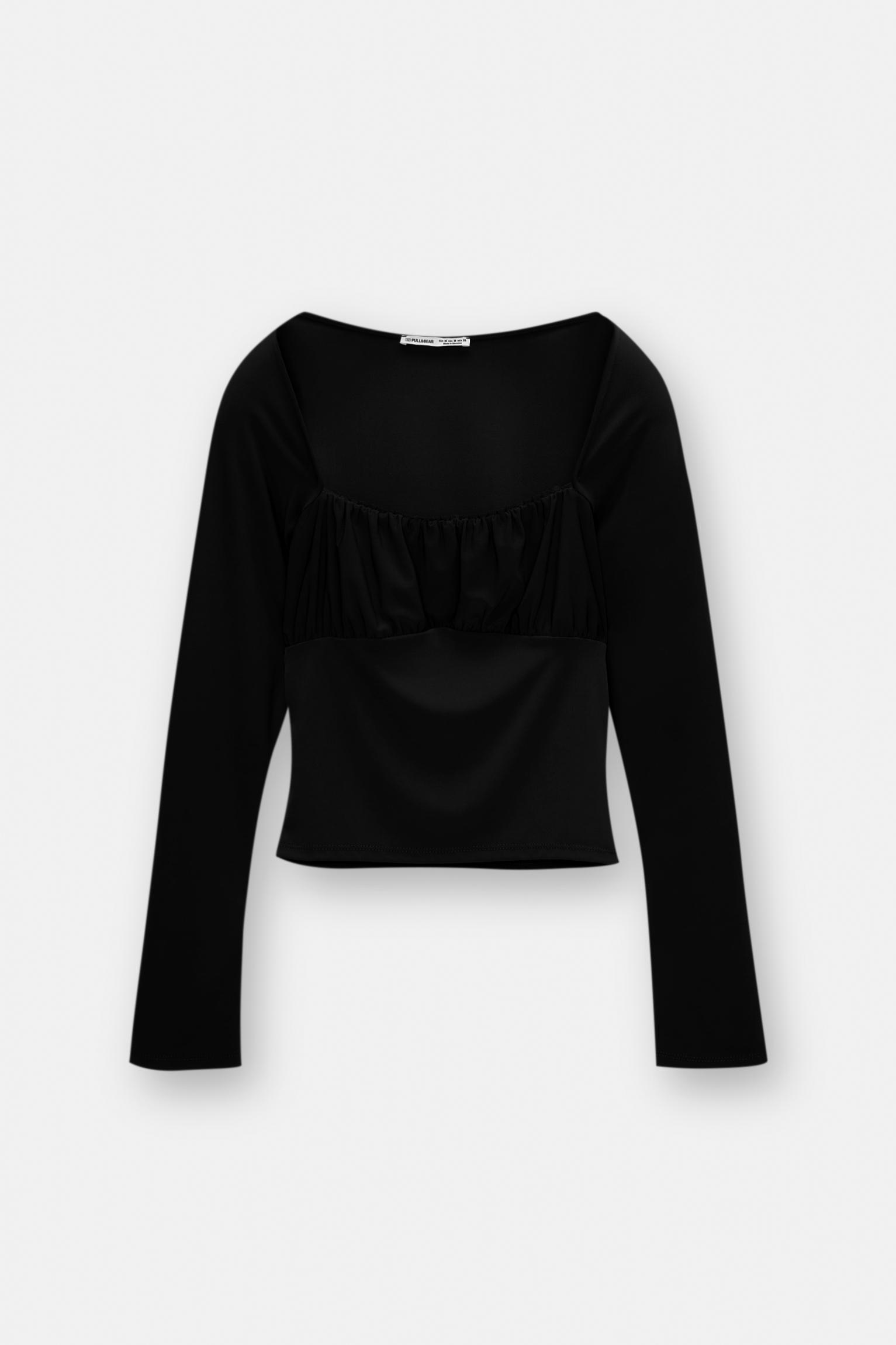 Long sleeve balconette top Product Image