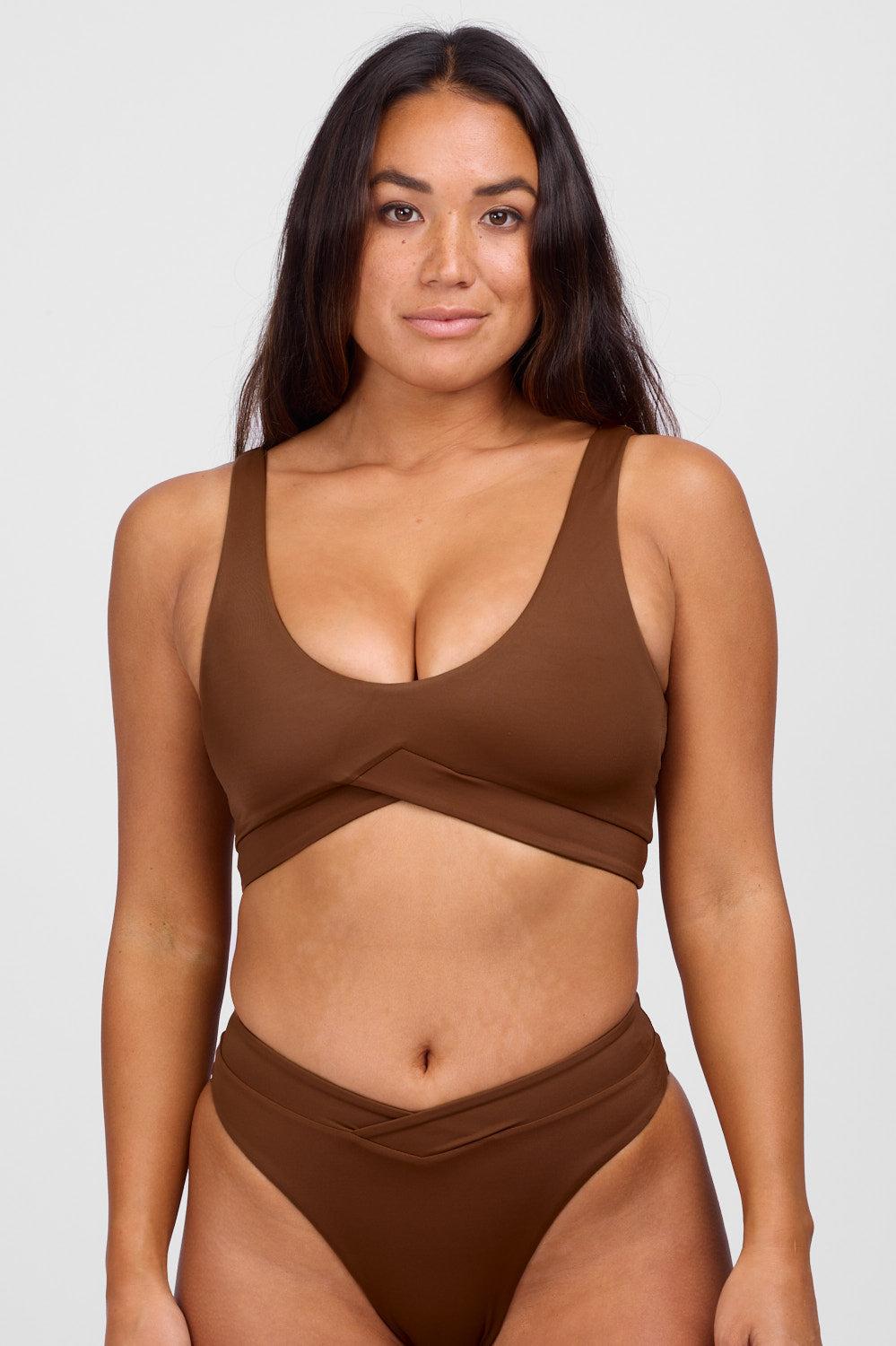 Cayla Bikini Top -  Black Female Product Image