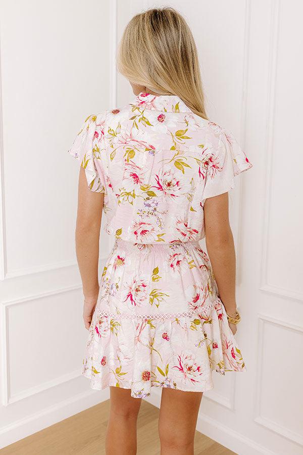 Sunshine Spritz Floral Mini Dress Product Image
