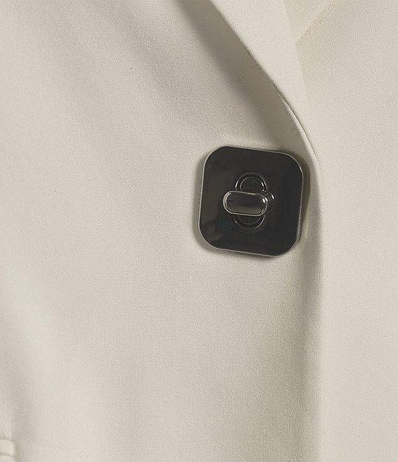 Calvin Klein Cotton Blend 1-Button Jacket Product Image