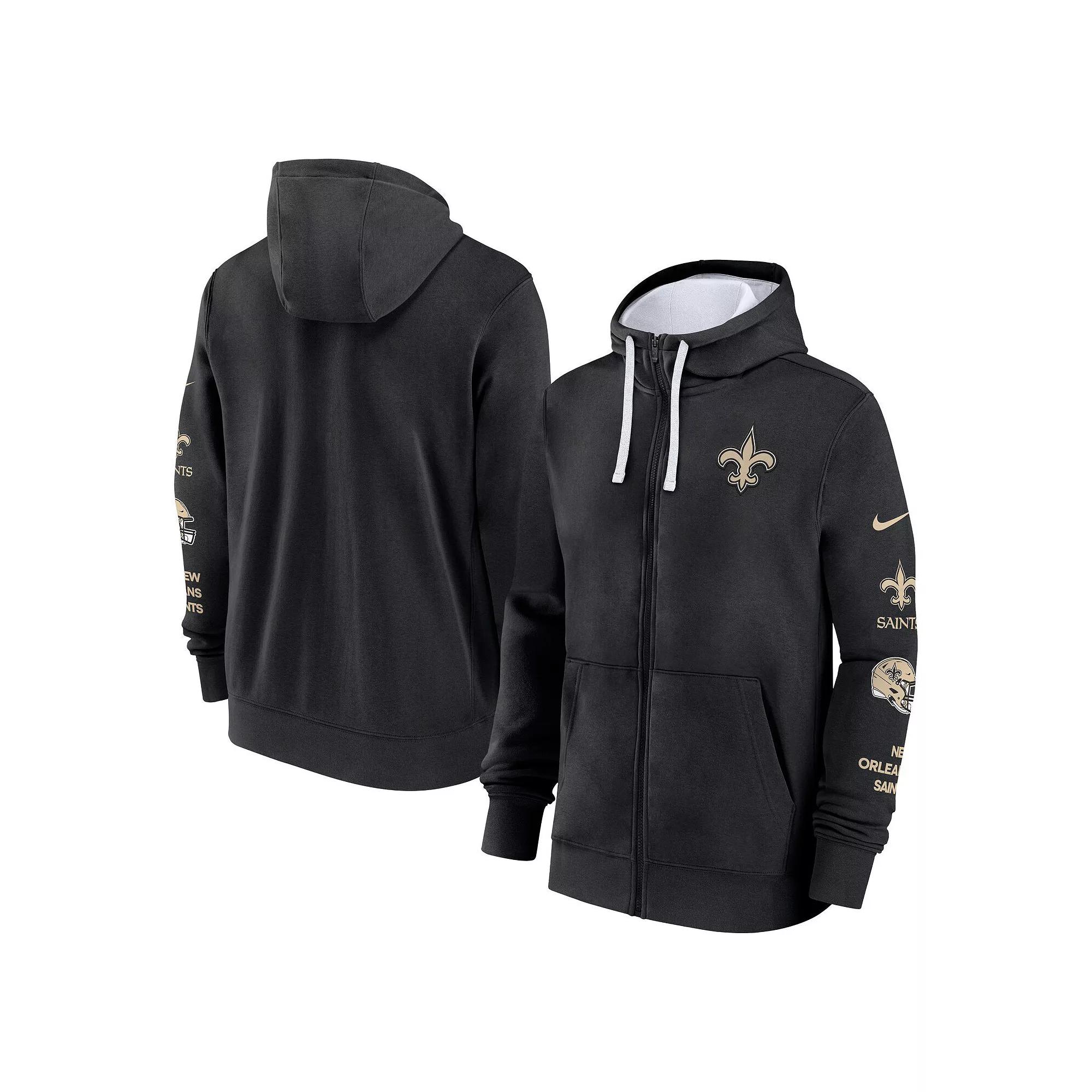 Men's Nike Royal Indianapolis Colts Club Full-Zip Hoodie Jacket,  Product Image