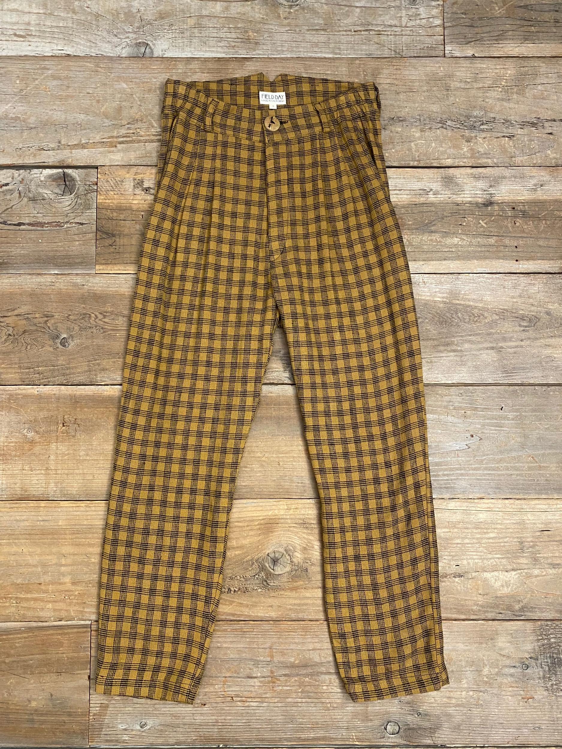 Perfect Pant in Brown Checker Product Image
