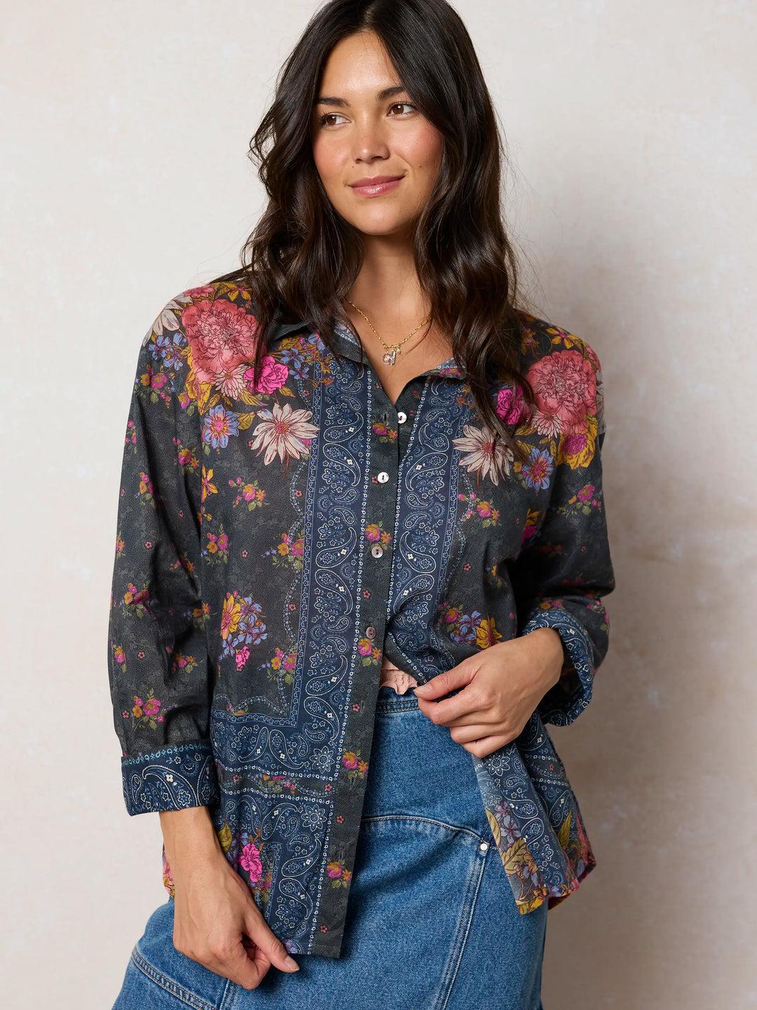 Barcelona Cotton Button Down Product Image