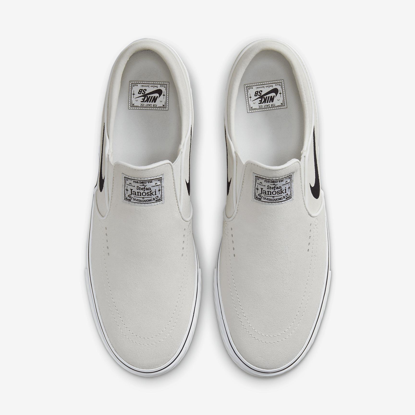 Mens Nike SB Janoski+ Slip Skate Shoes | FN5893-100 Product Image