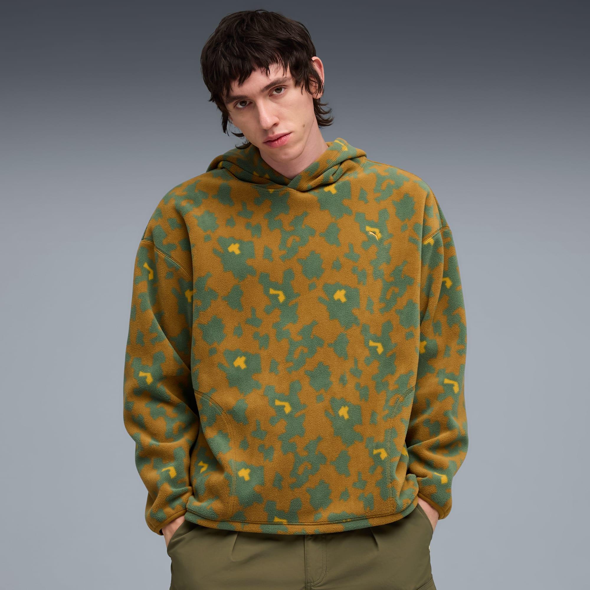 AOP Fleece Hoodie Men Product Image