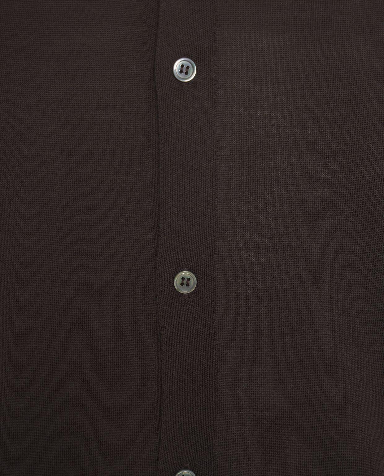 Knit virgin wool shirt Product Image