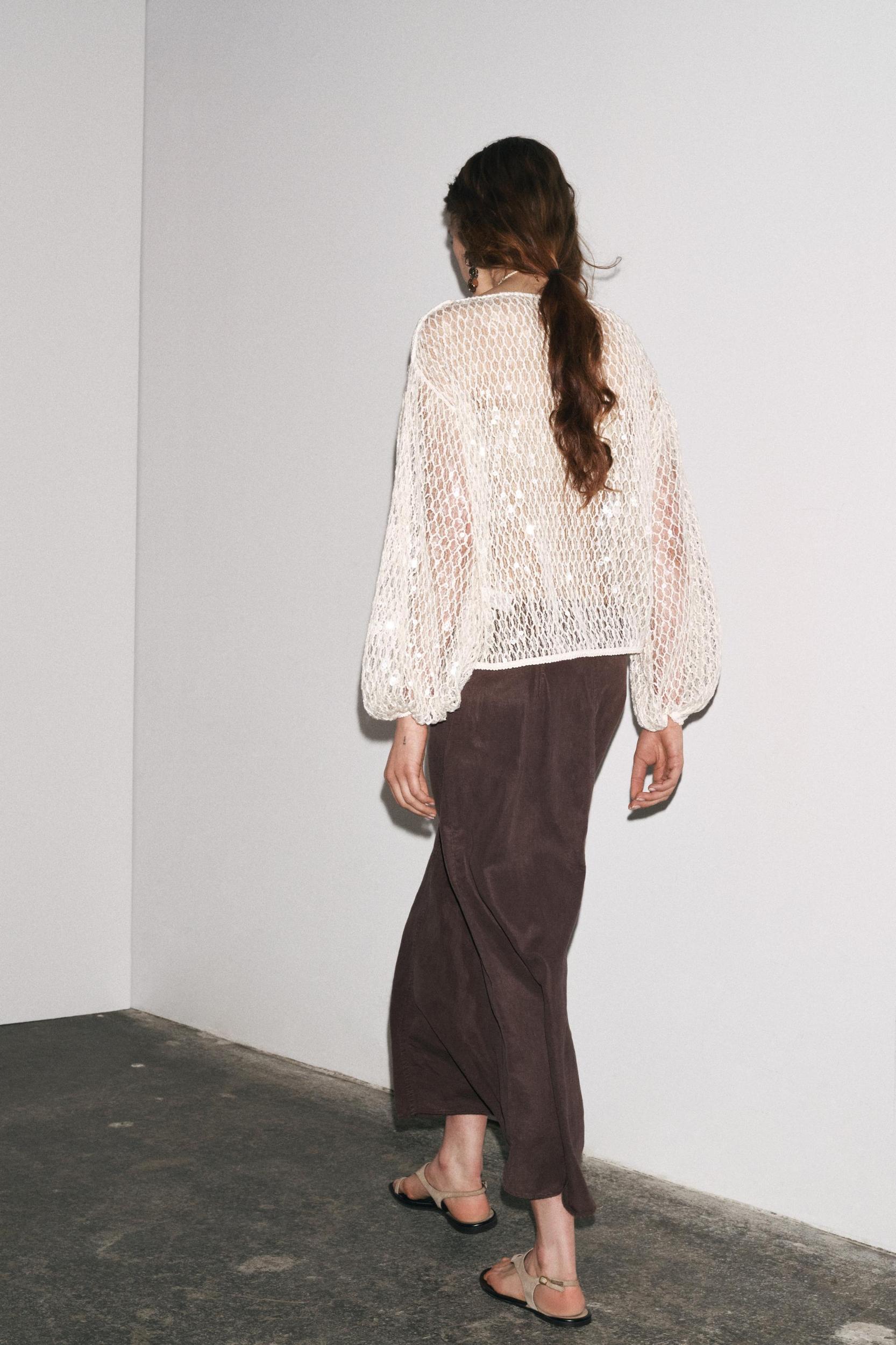 ZW COLLECTION SEQUIN TOP Product Image