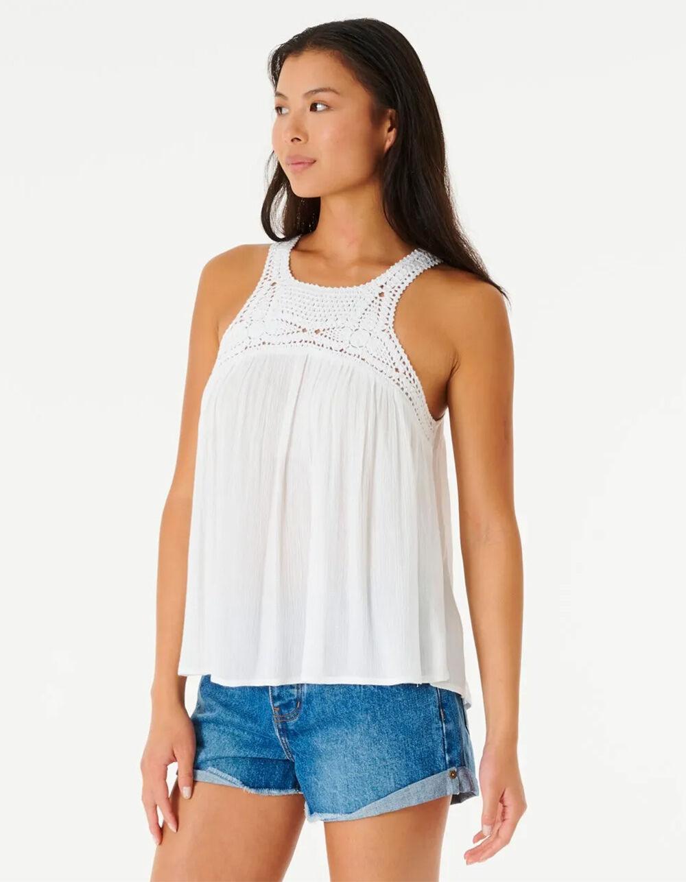 RIP CURL Alira Womens Top - WHITE Product Image