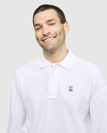 MENS LONG SLEEVE CLASSIC POLO - B6M658ARPC Product Image