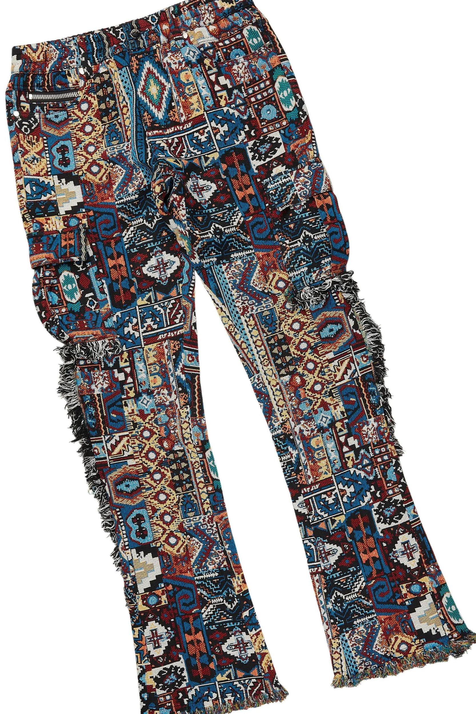 Lake Royal Blue Hoodie/Tapestry Jean Bundle Male Product Image