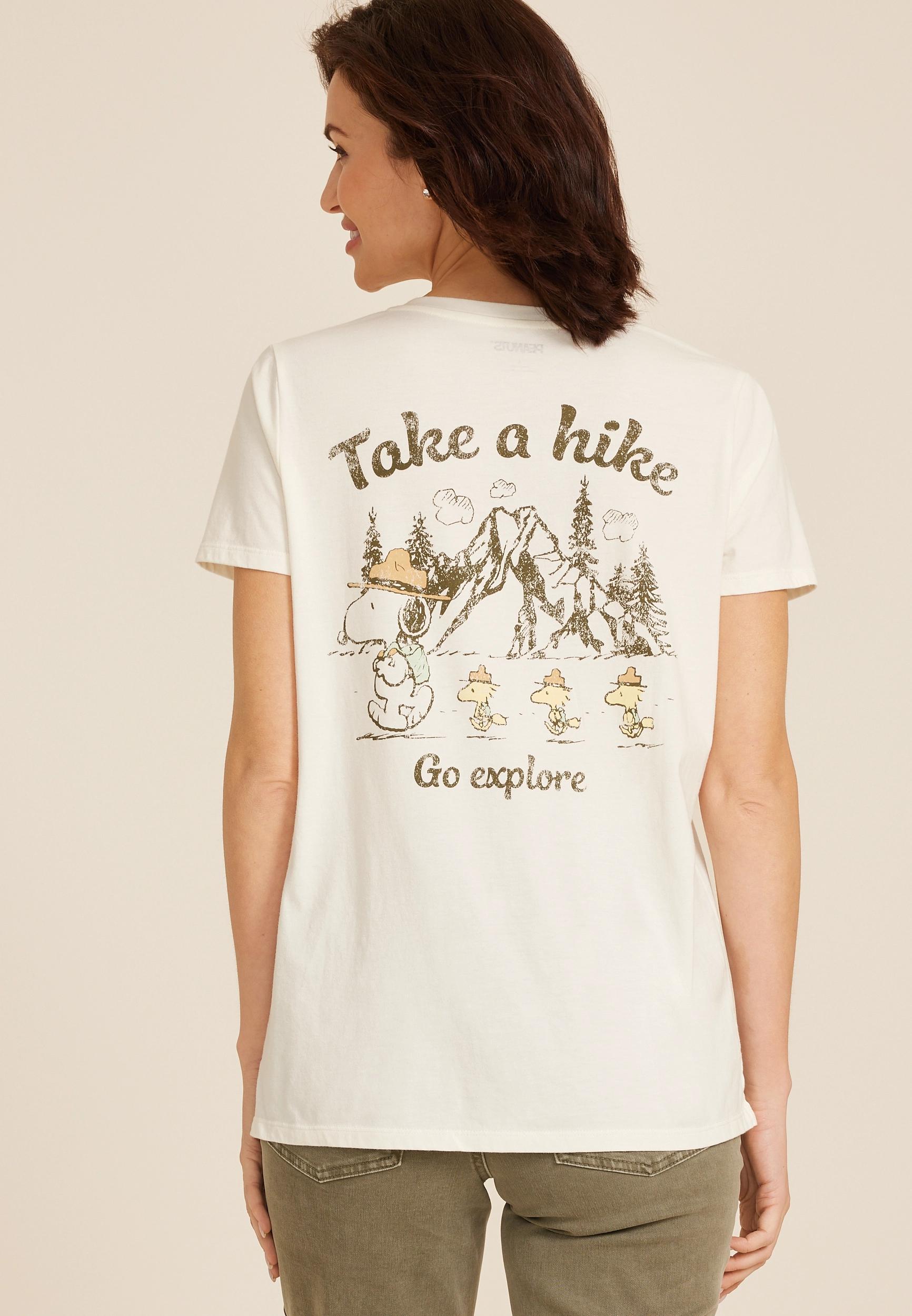 Peanuts Take A Hike Classic Fit Graphic Tee Product Image