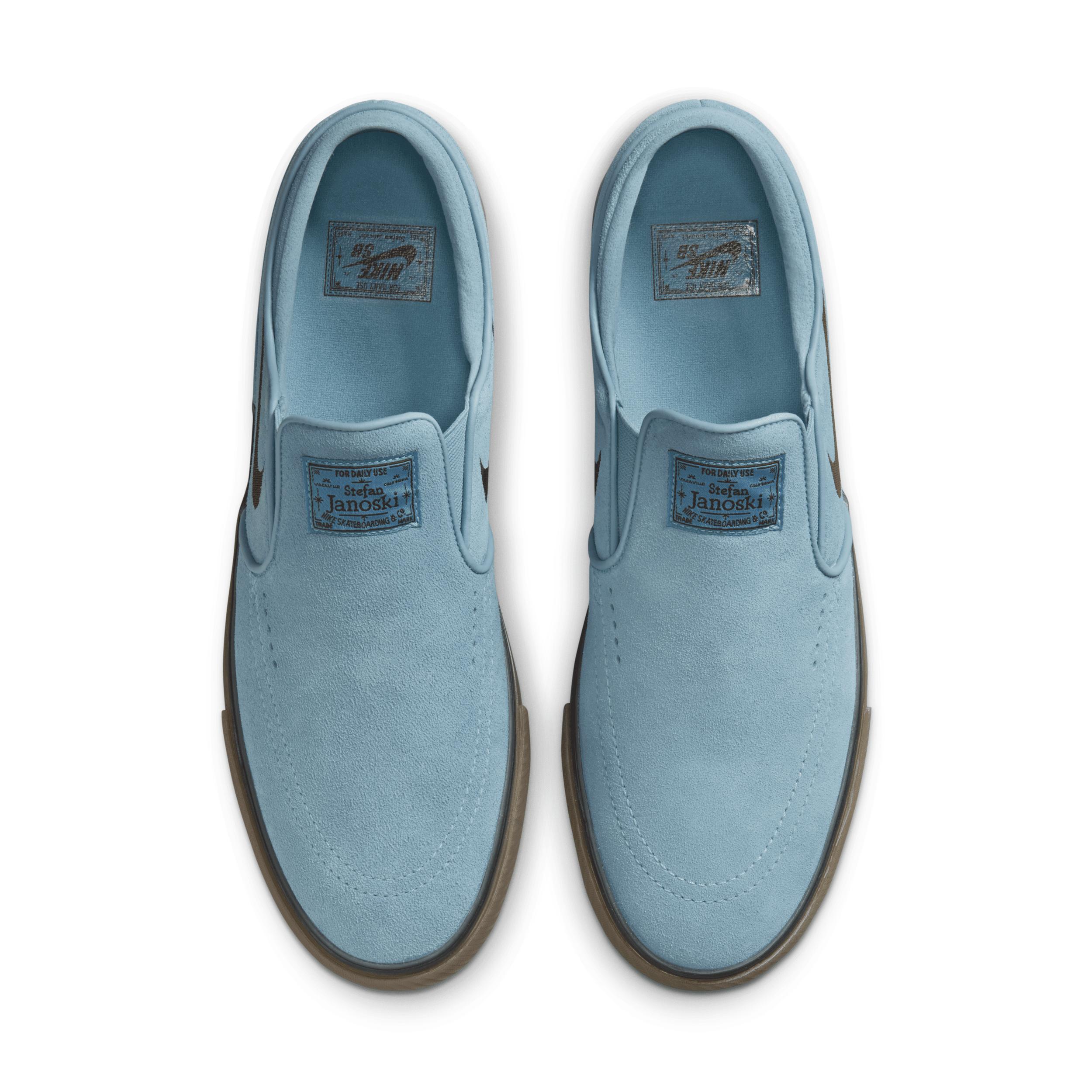Mens Nike SB Janoski+ Slip Skate Shoes | FN5893-100 Product Image