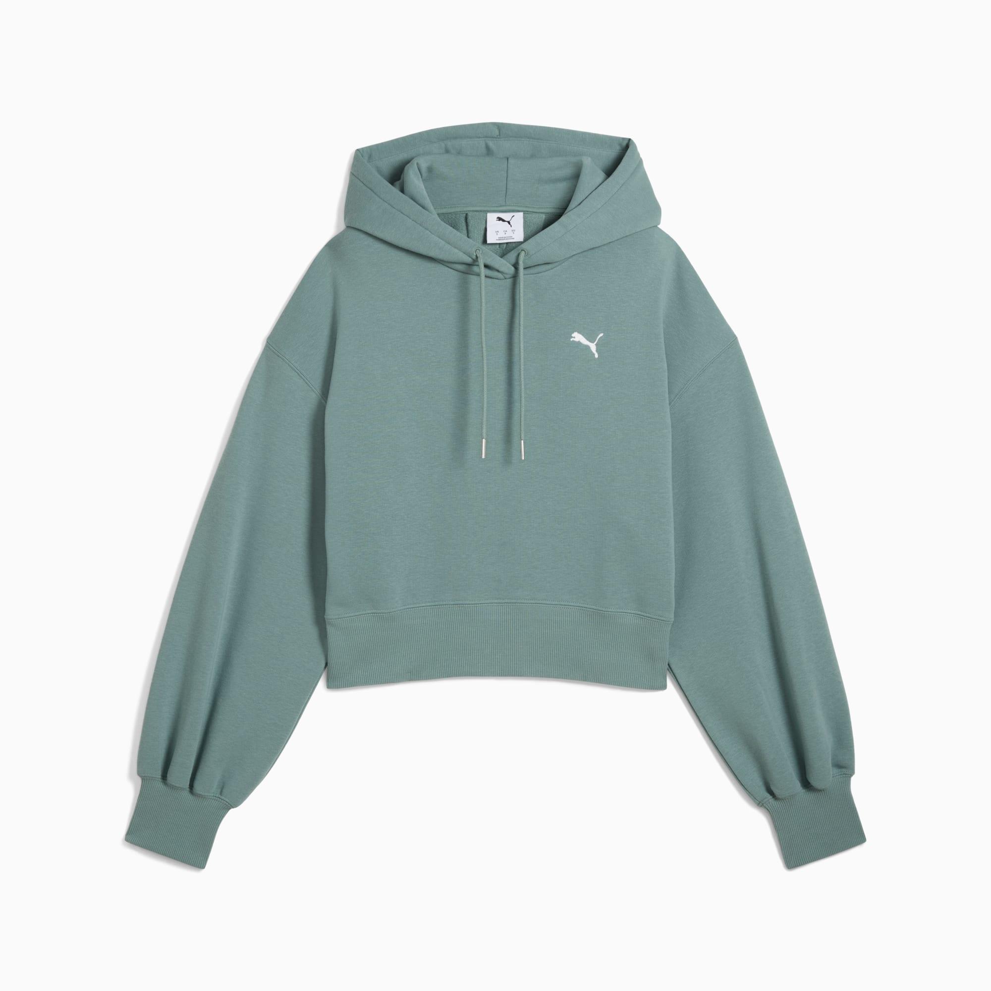 Wardrobe Essentials Women's Relaxed Cropped Hoodie Product Image